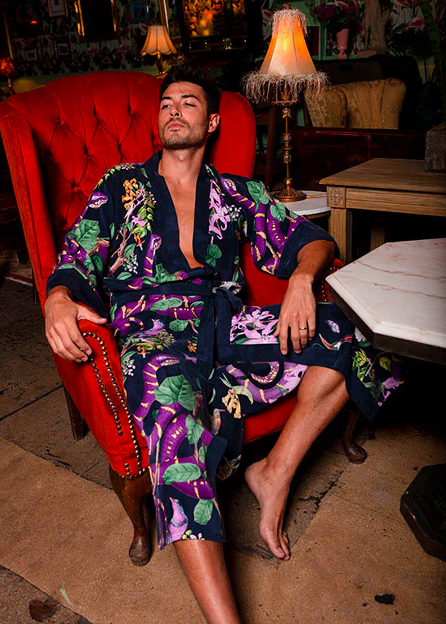 Jagger Men's Kimono Robe-niLuu