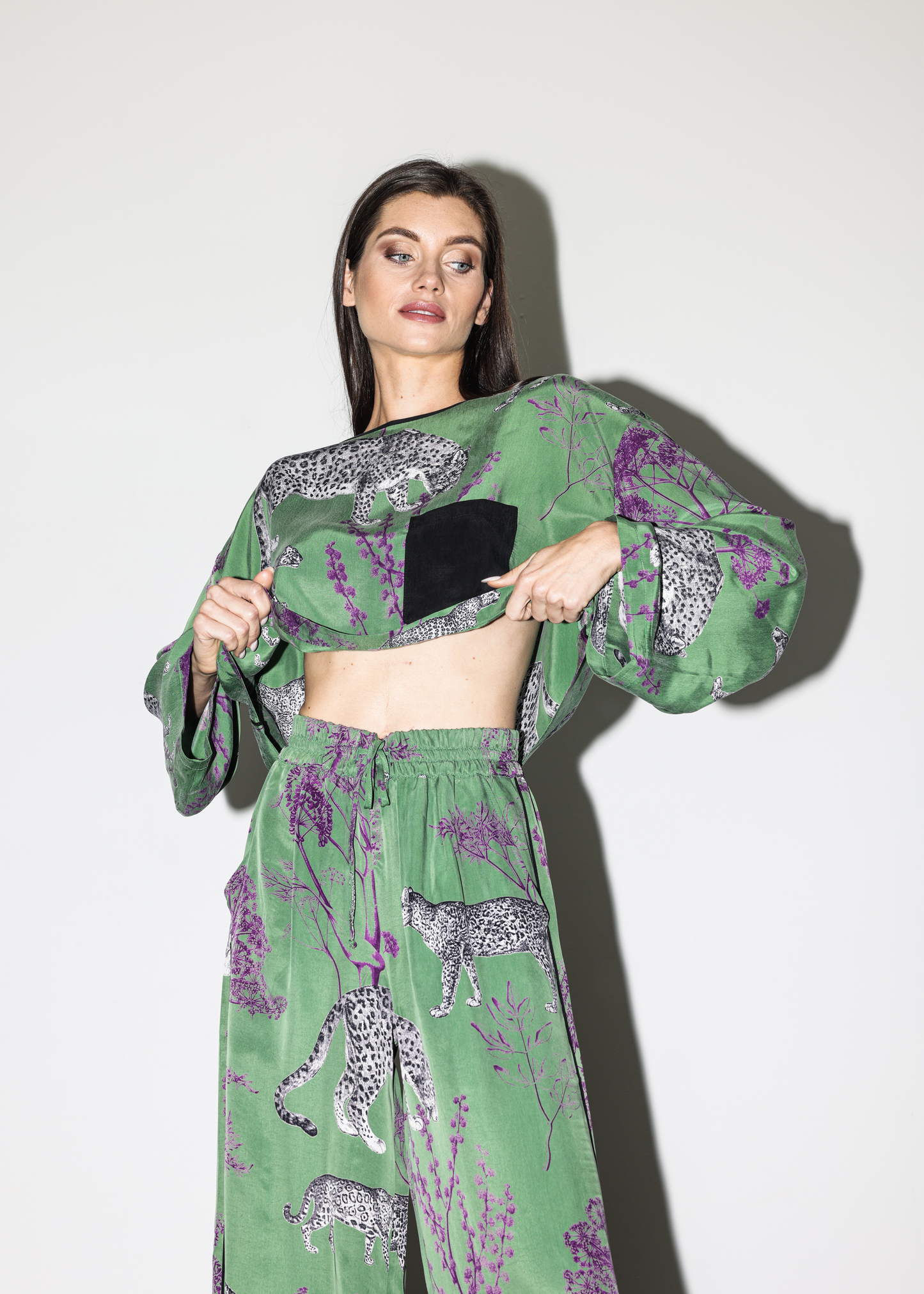 Lennon Wildesse Long Sleeve Crop Tee-niLuu