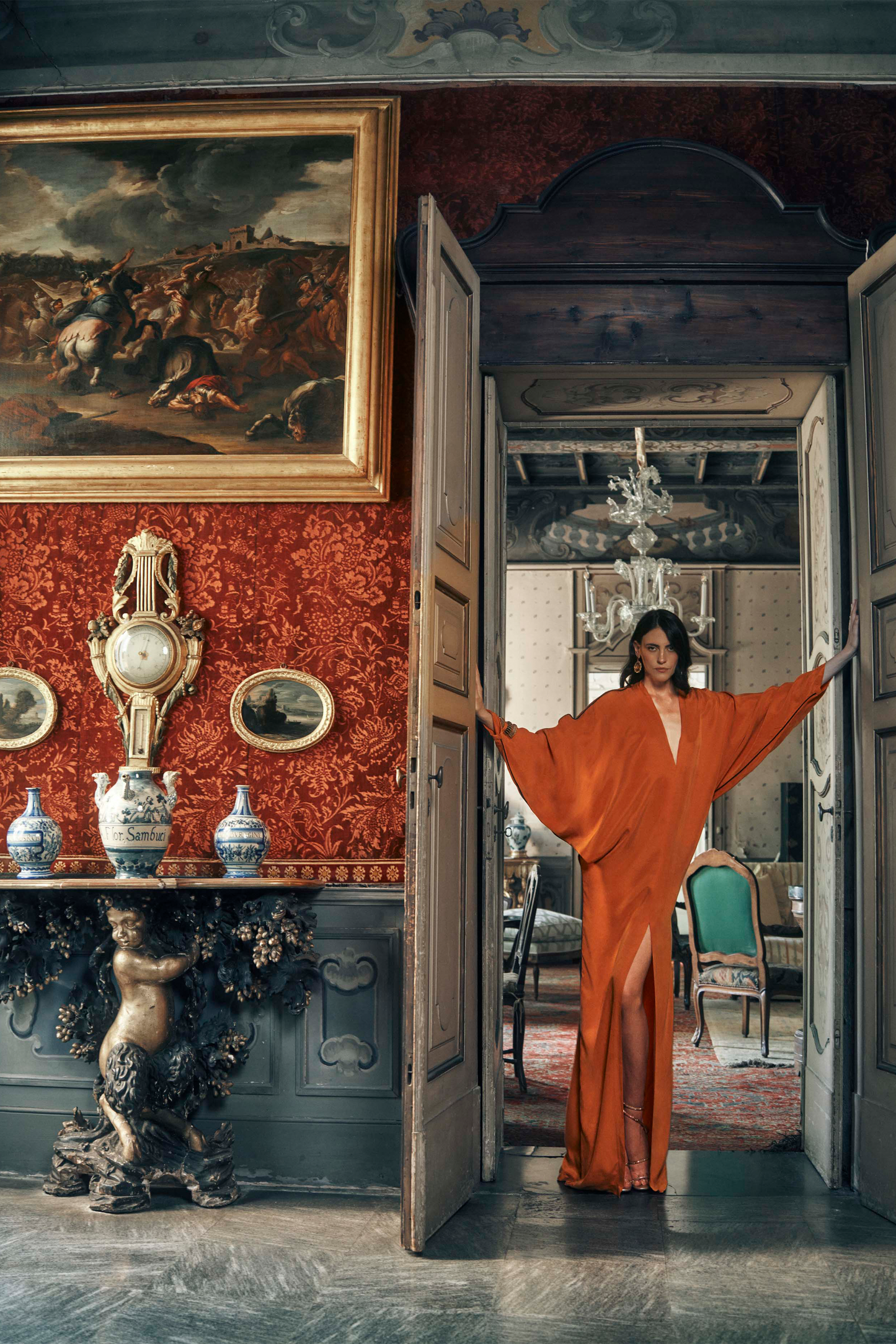 Sienna Calypso Taylor Bat Sleeve Dress-niLuu