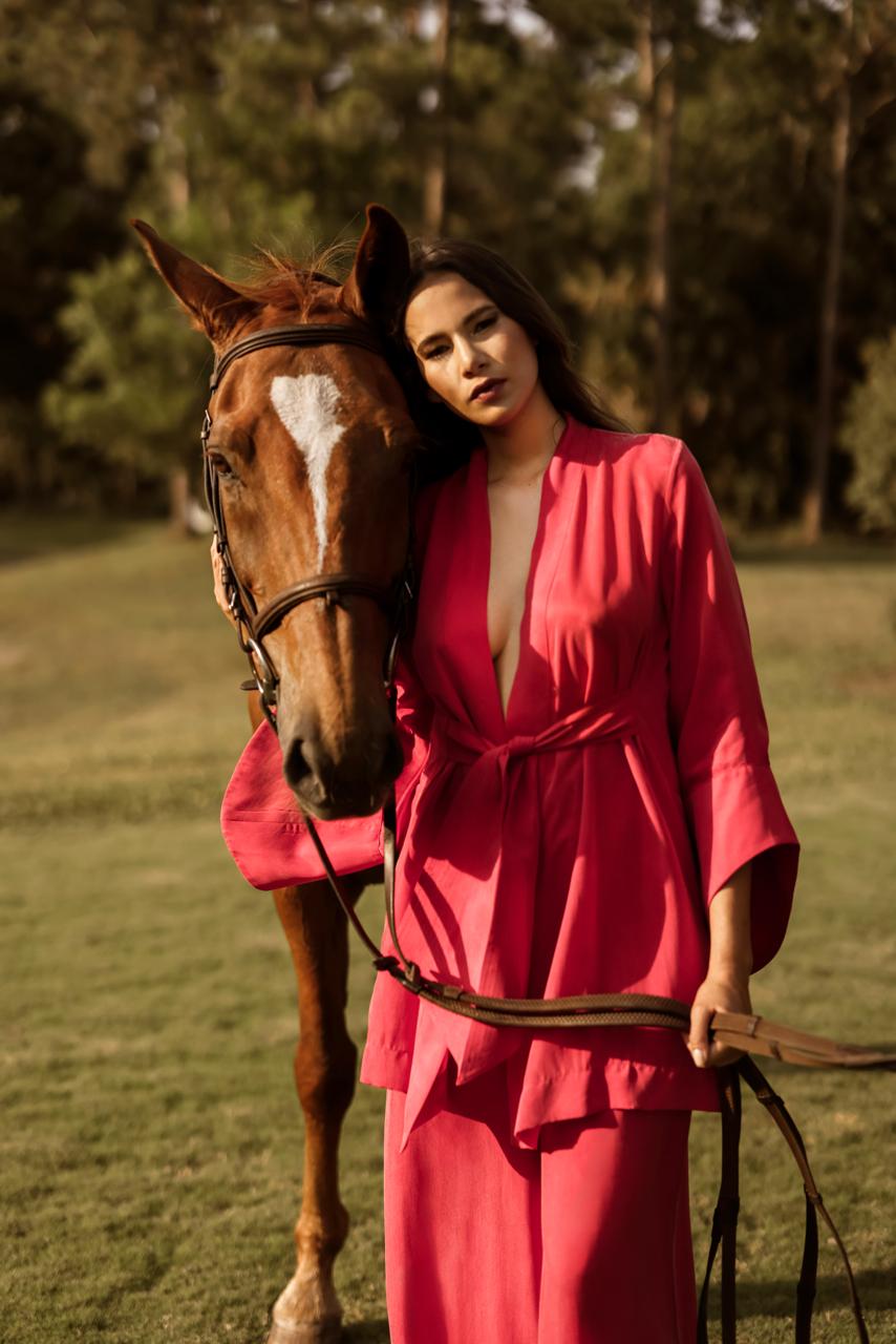 Rouge Amara Mini Kimono Robe-niLuu