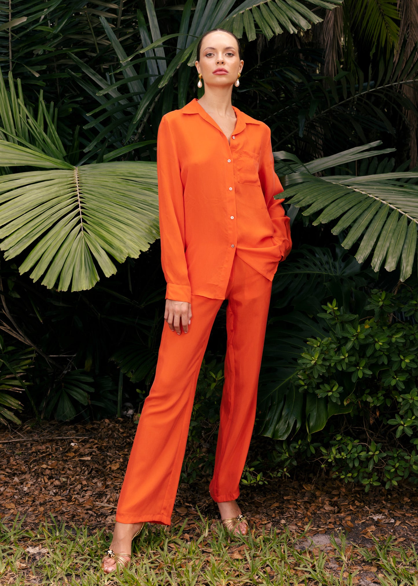 Tangerine Hera Lounge Pants-niLuu