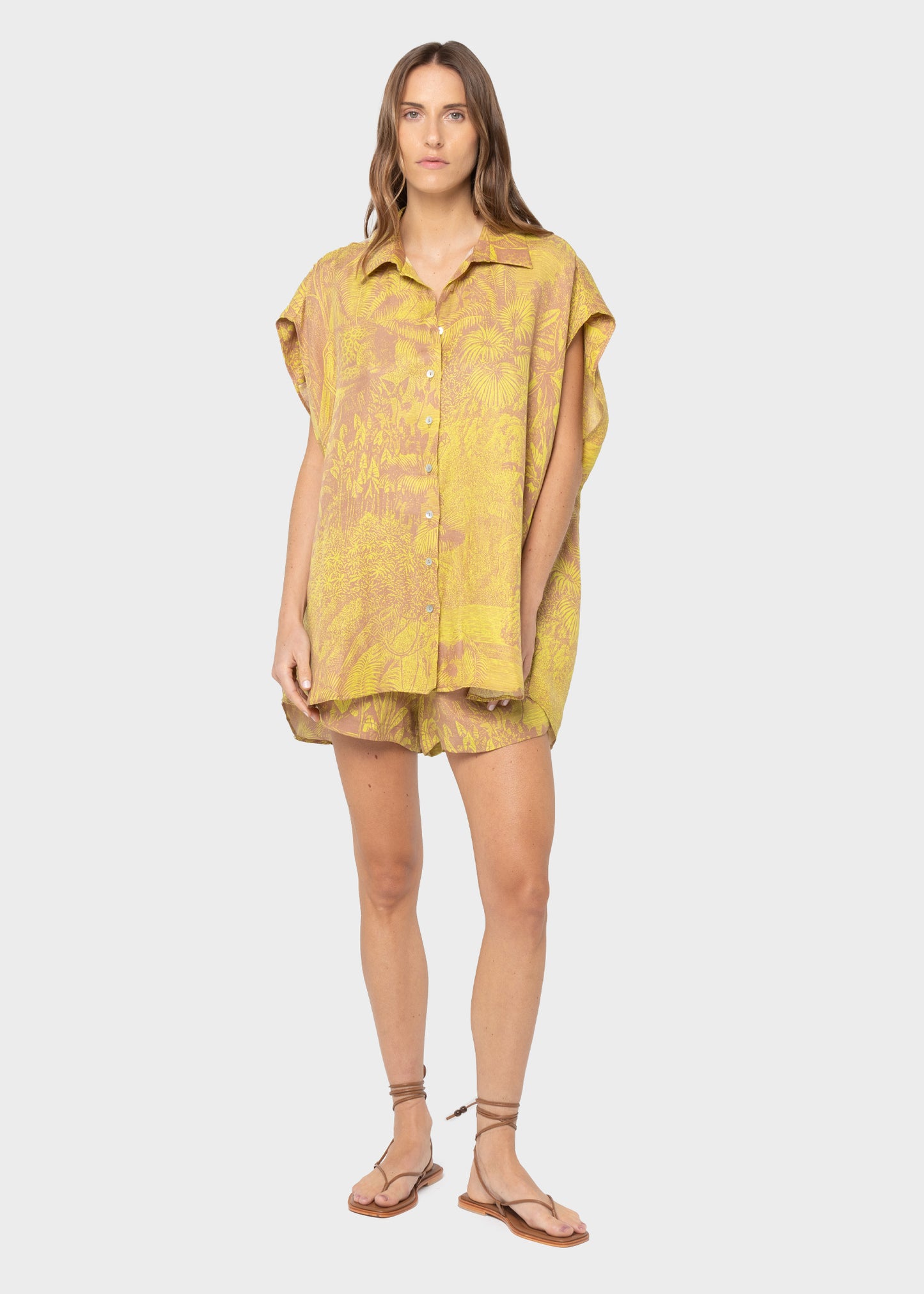 Serengeti Sleeveless Nat Shirt-niLuu