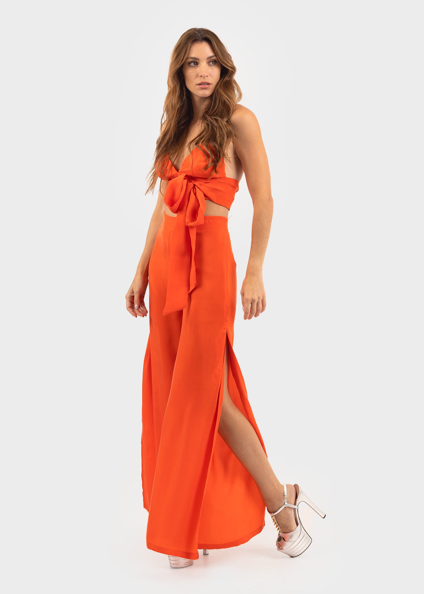 Tangerine Hera Flared Pants-niLuu
