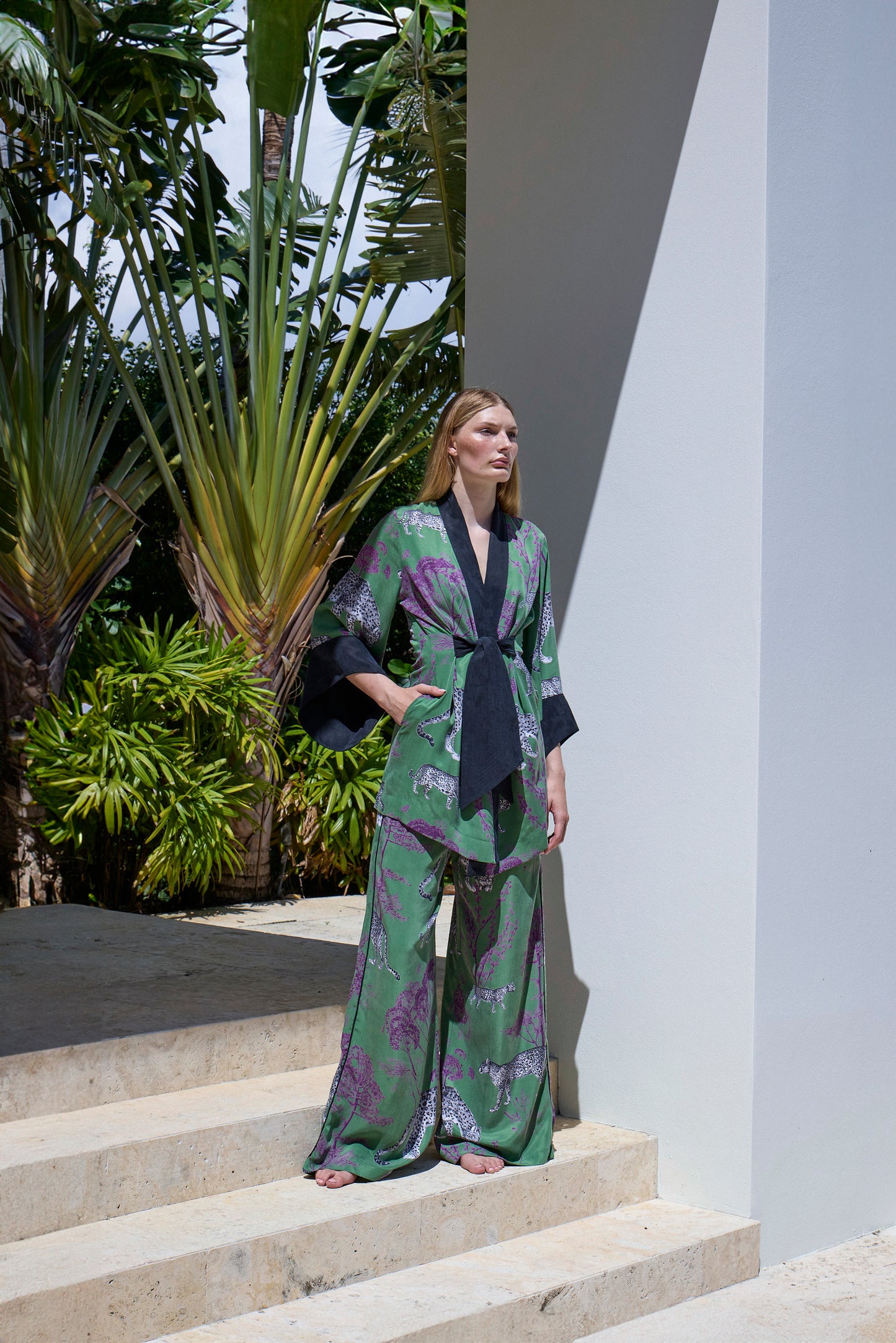 Lennon Amara Mini Kimono Robe