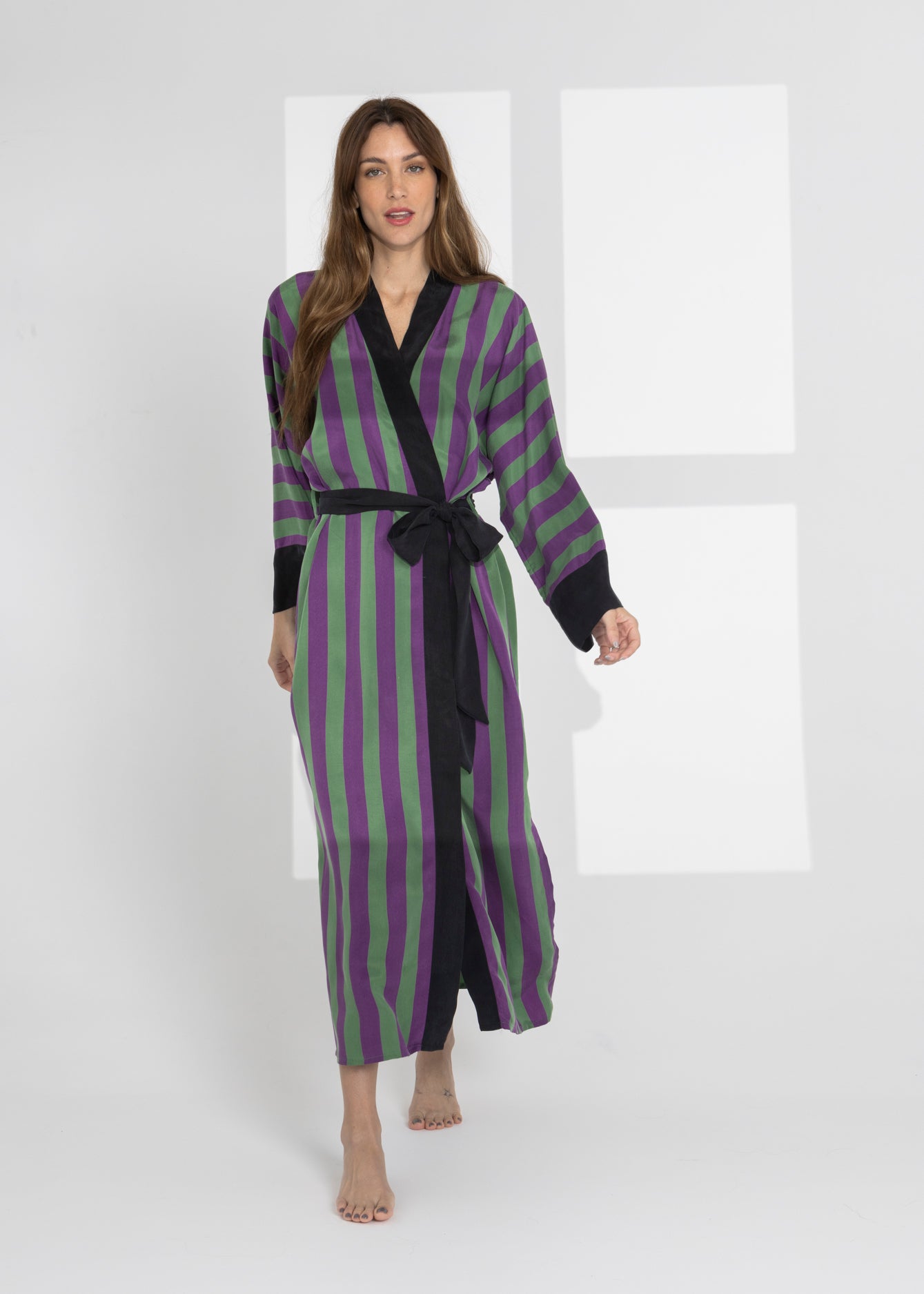 Stevie Women Kimono Robe-niLuu