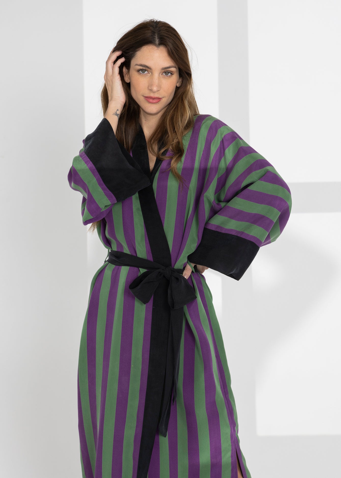 Stevie Women Kimono Robe-niLuu