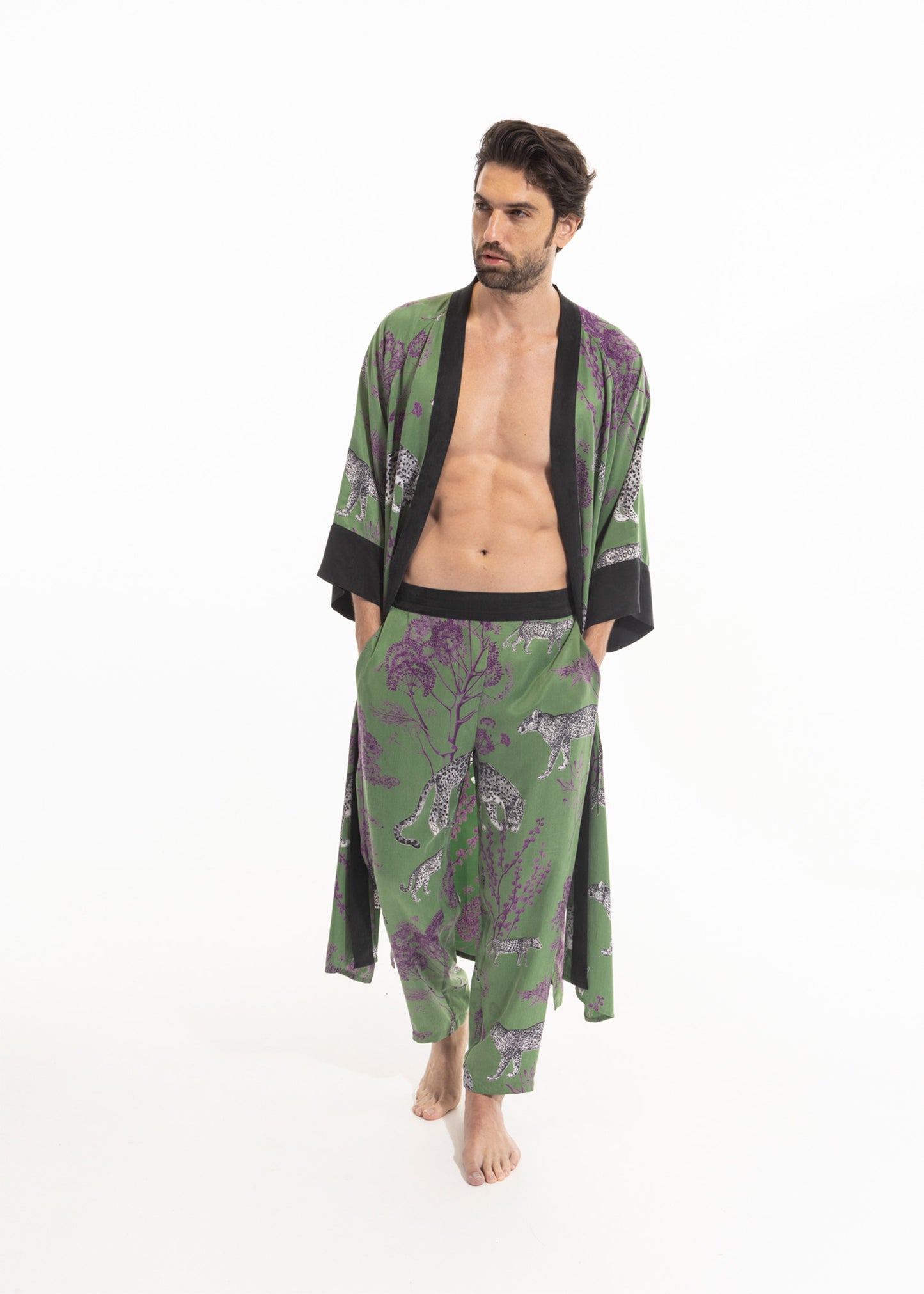 Lennon Men Kimono Robe-niLuu