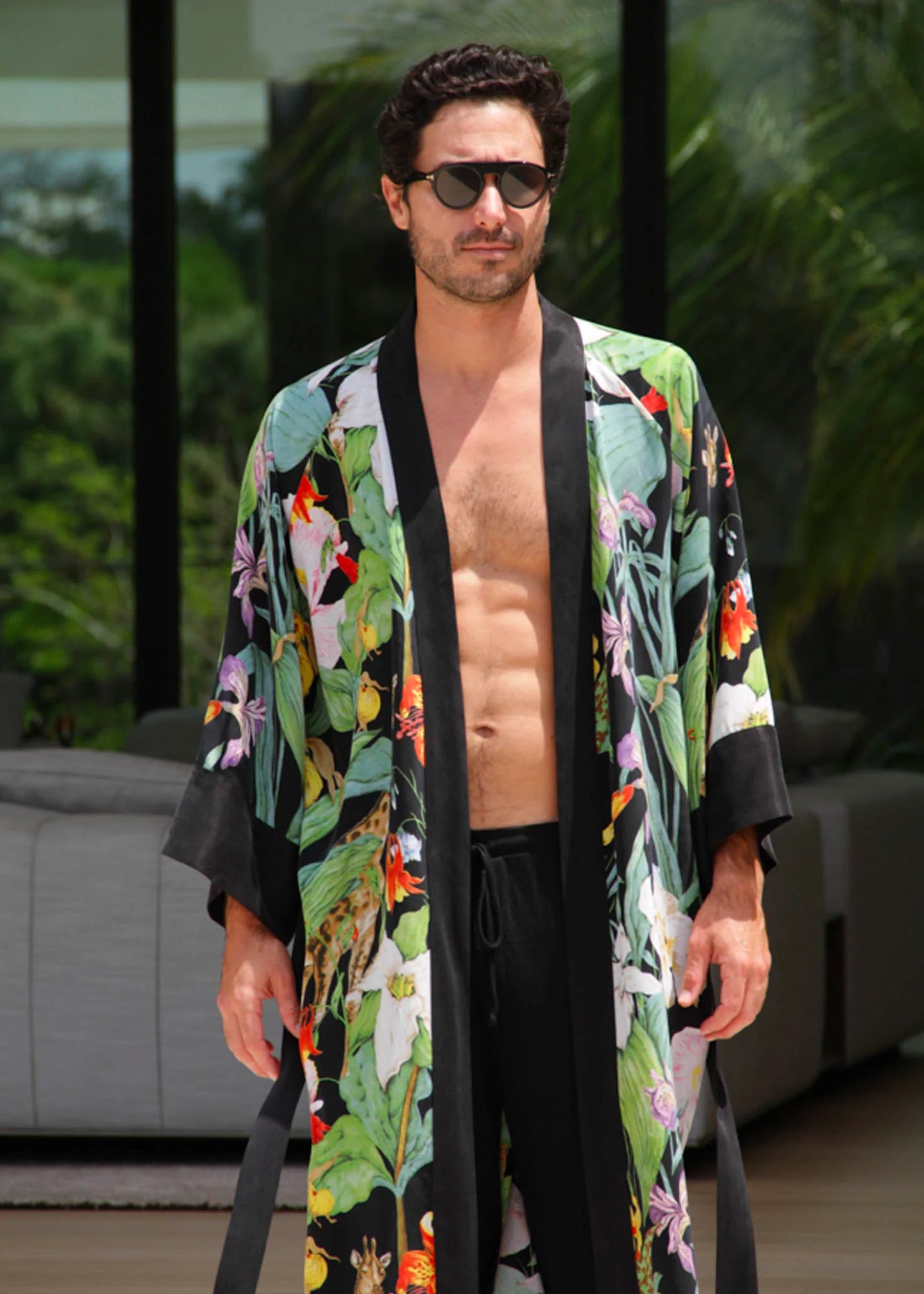 Monroe Men Kimono Robe-niLuu