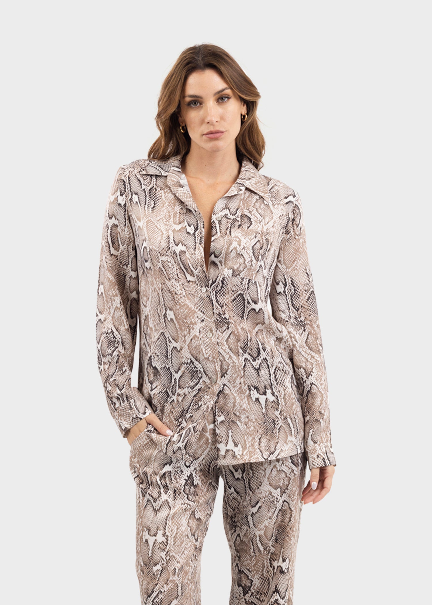 Cleo Hera Button Down Shirt-niLuu