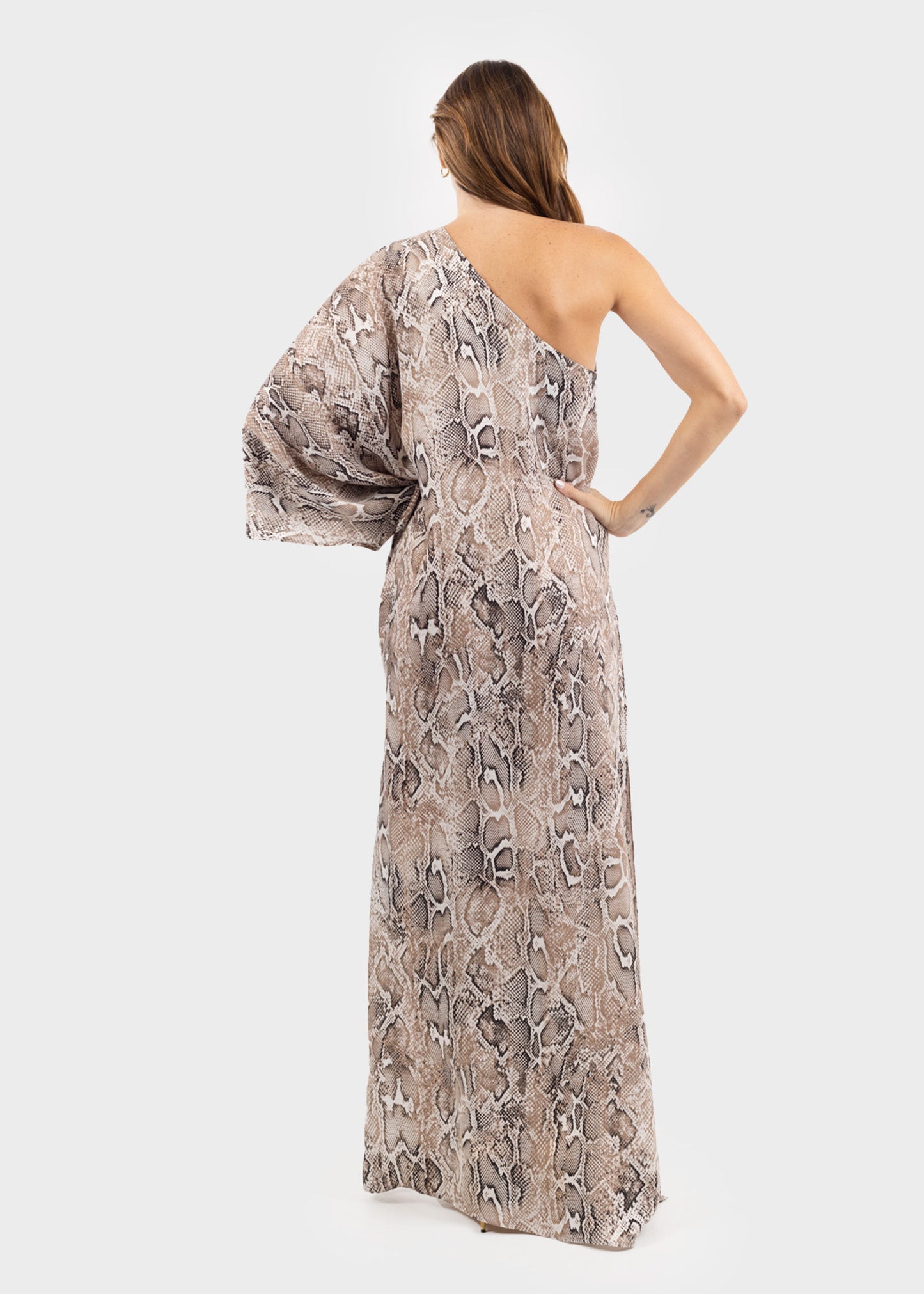 Cleo Hera One Shoulder Maxi Dress-niLuu