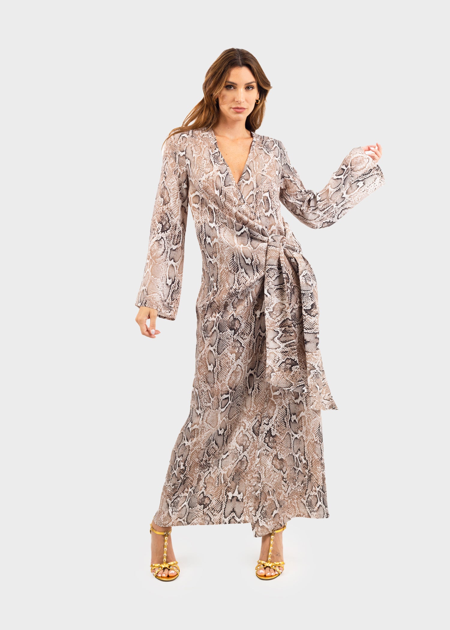 Cleo Hera Wrap Dress-niLuu