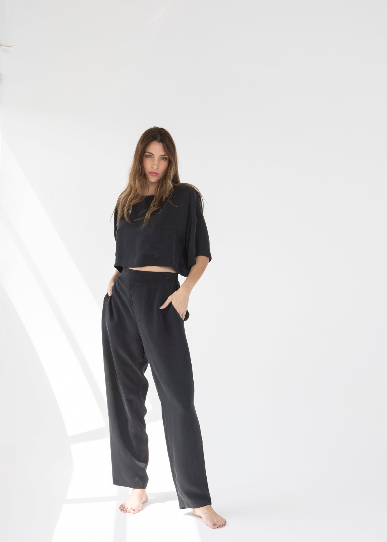 Noir Unisex Charlie Pants