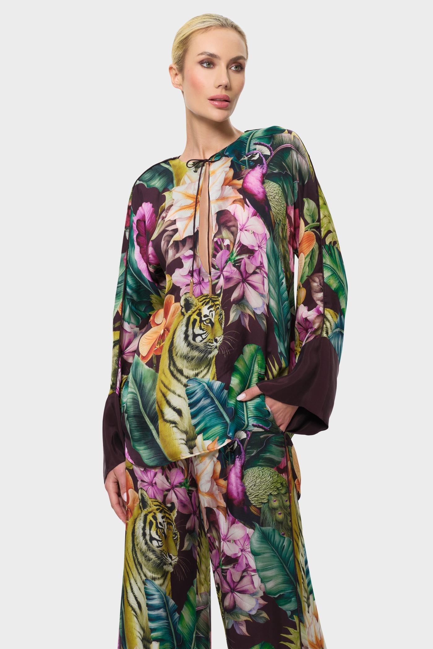 Farrah Calypso Tunic Top-niLuu