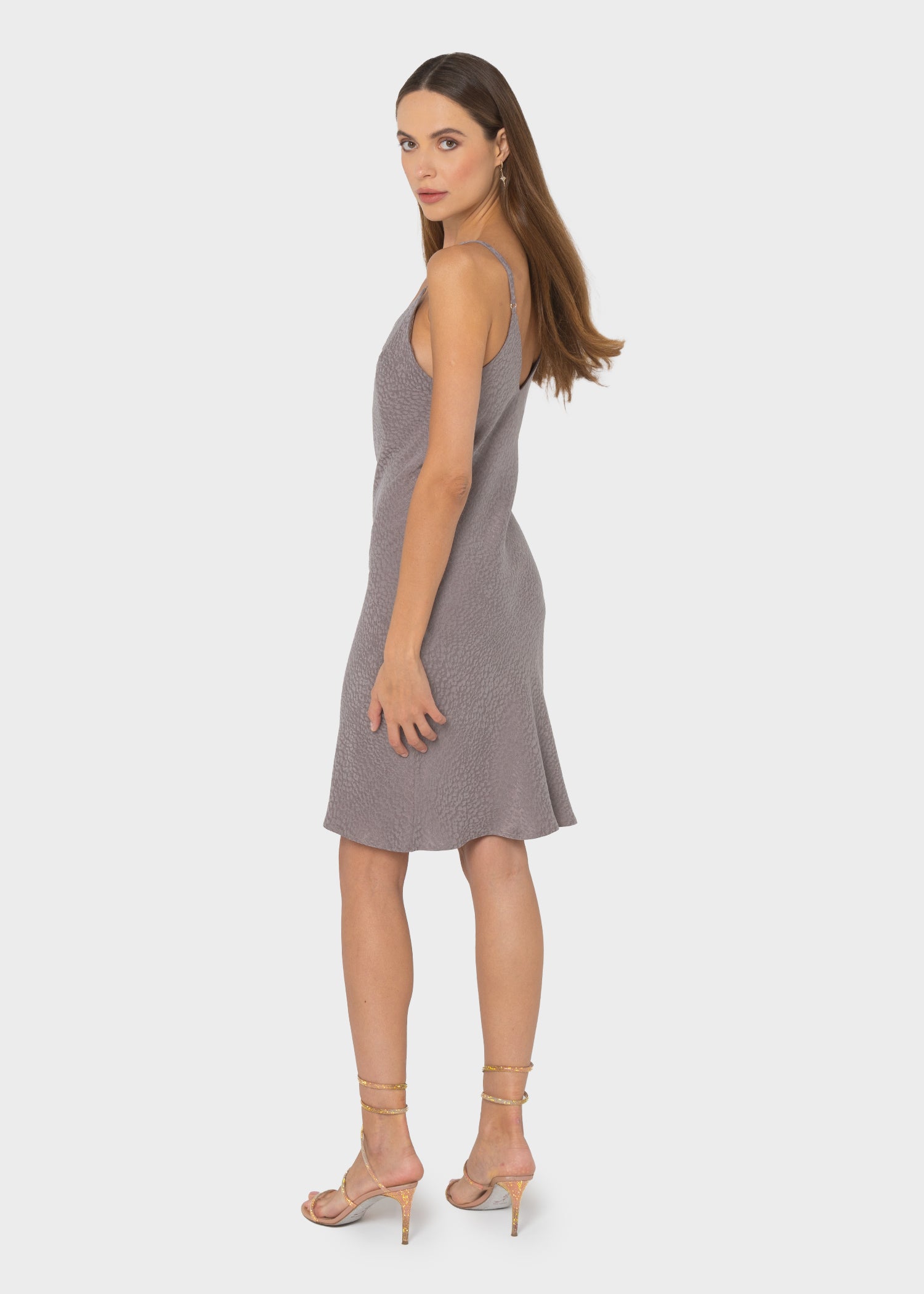 Dove Grace Mini Cami Dress | Sustainable Vegan Silk | niLuu M Dove Grace Mini Cami Dress | Sustainable Vegan Silk | niLuu M