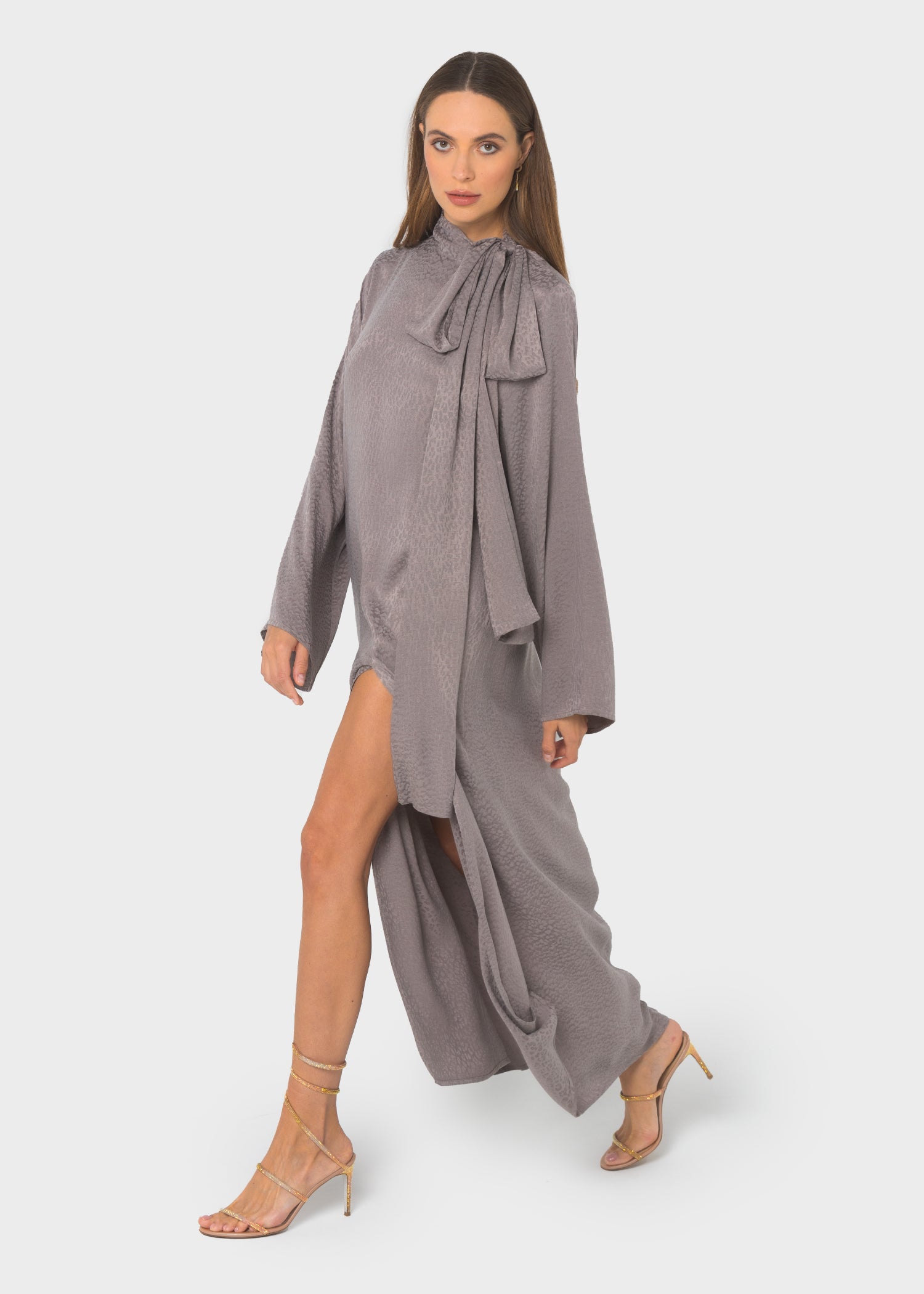 dove long sleeve maxi dress Dove Long Sleeve Maxi Dress