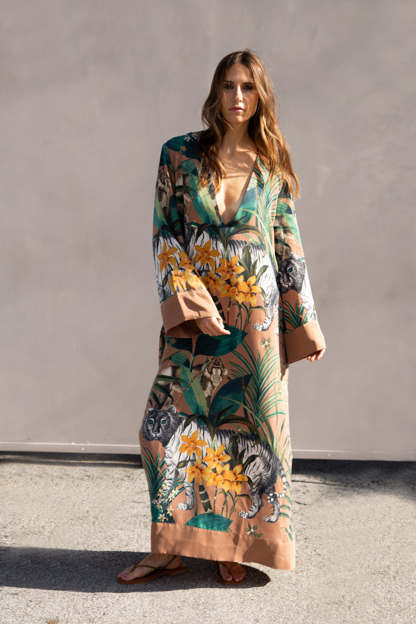 Jimi Serengeti Kaftan Dress