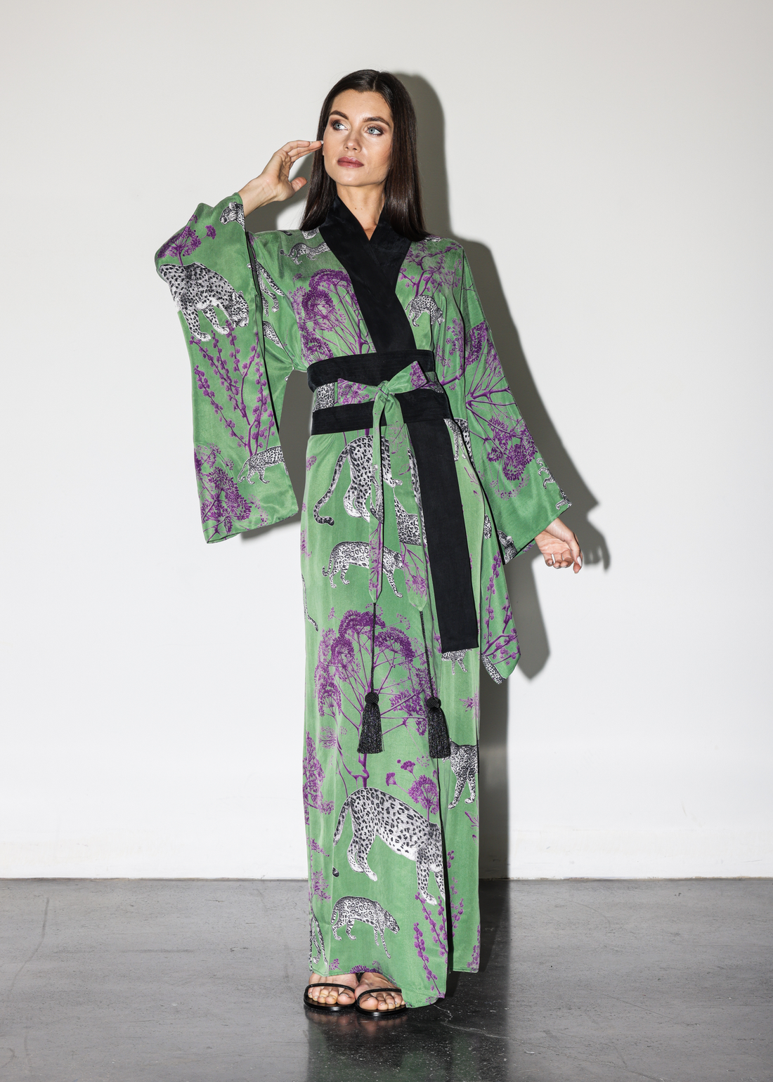 Lennon Wildesse Anya Oriental Kimono luxurious sustainable silk kimono for elegant gifting