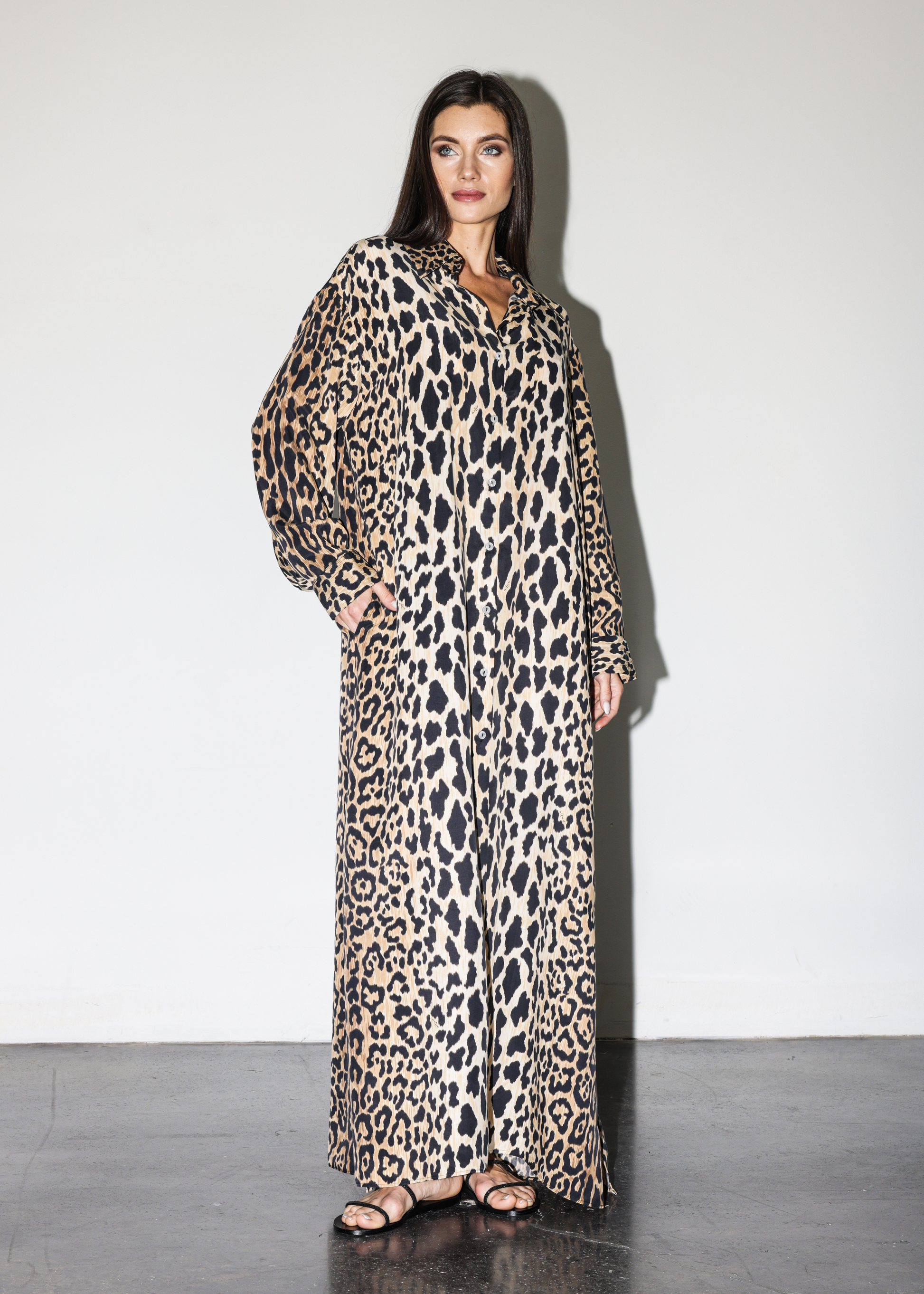 Leo Wildesse Calypso Maxi Dress-niLuu