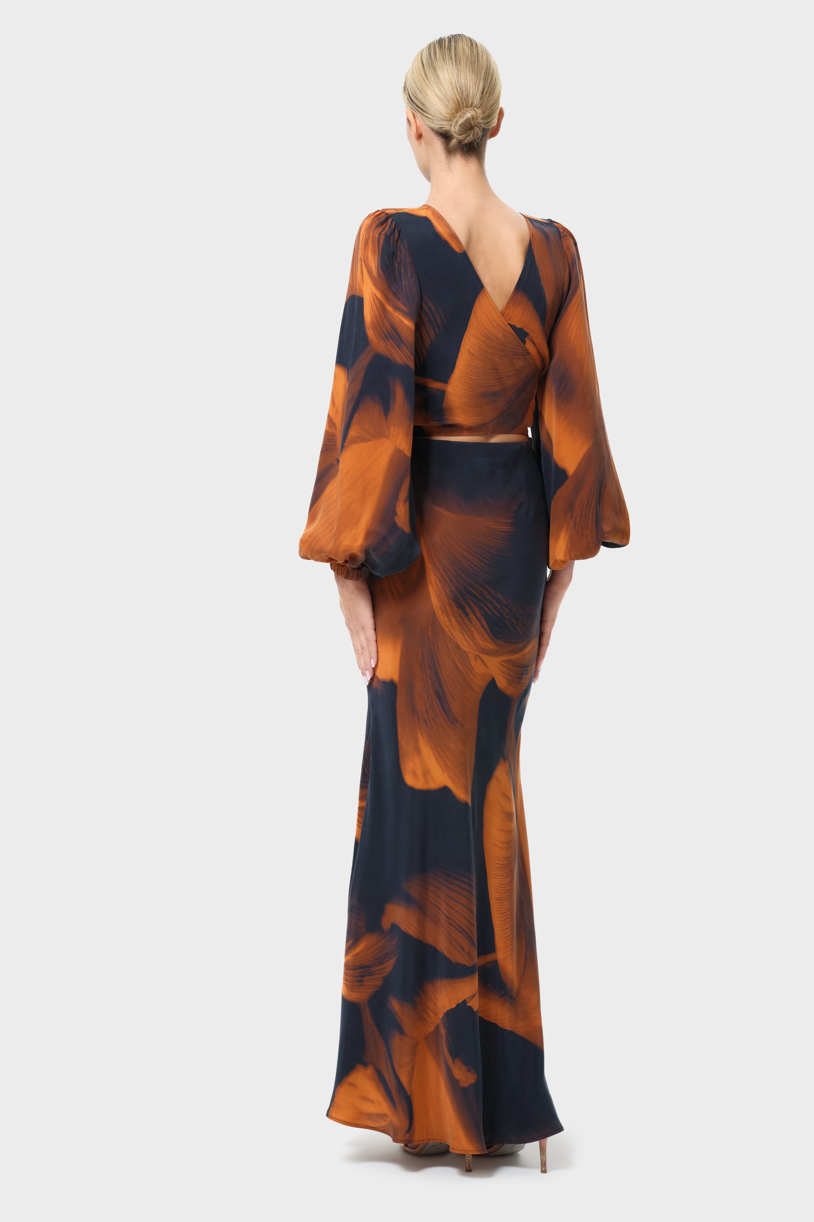 Loren Maia Wrap Top | Vegan Silk | Calypso by niLuu