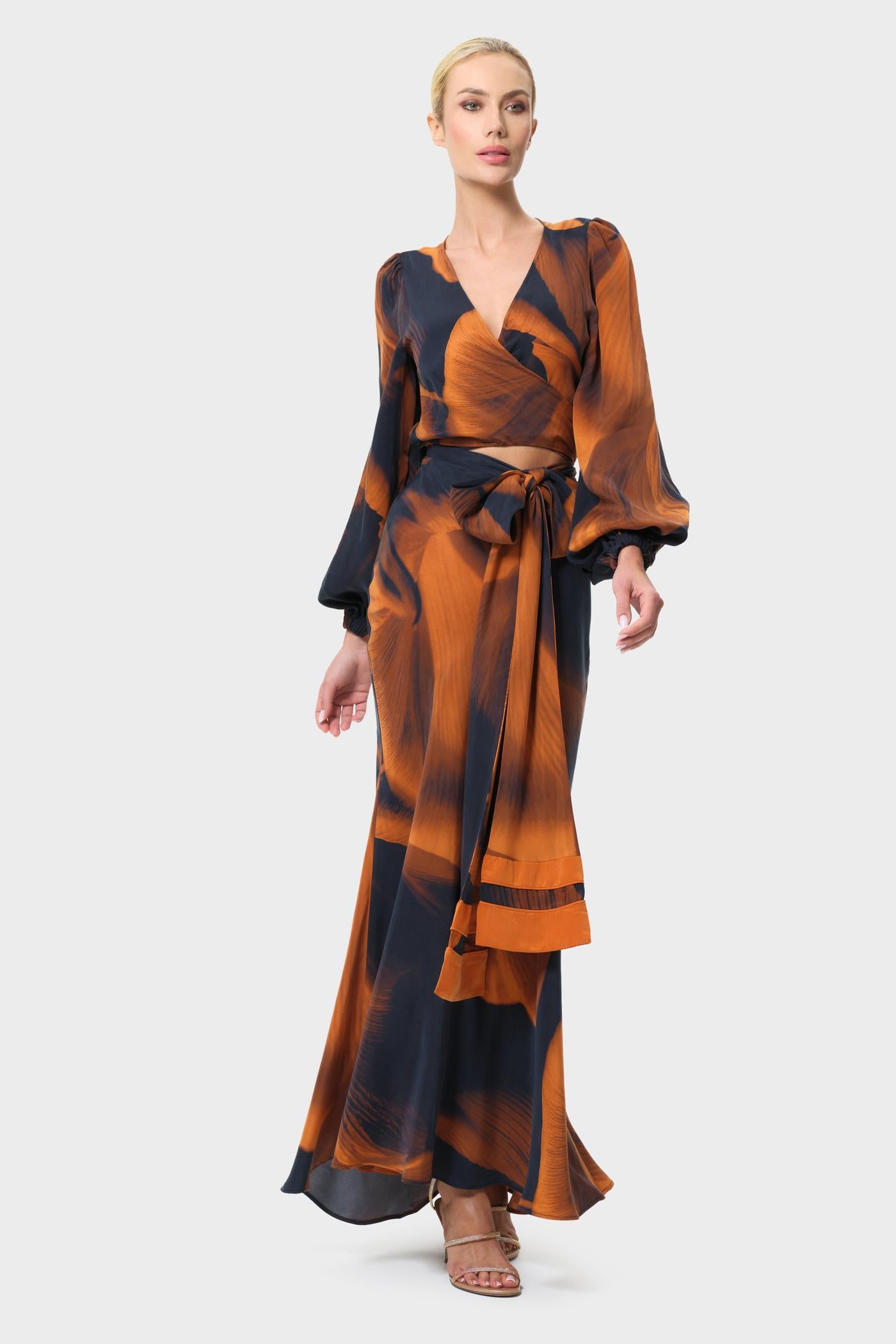 Loren Calypso Maia Wrap Top-niLuu