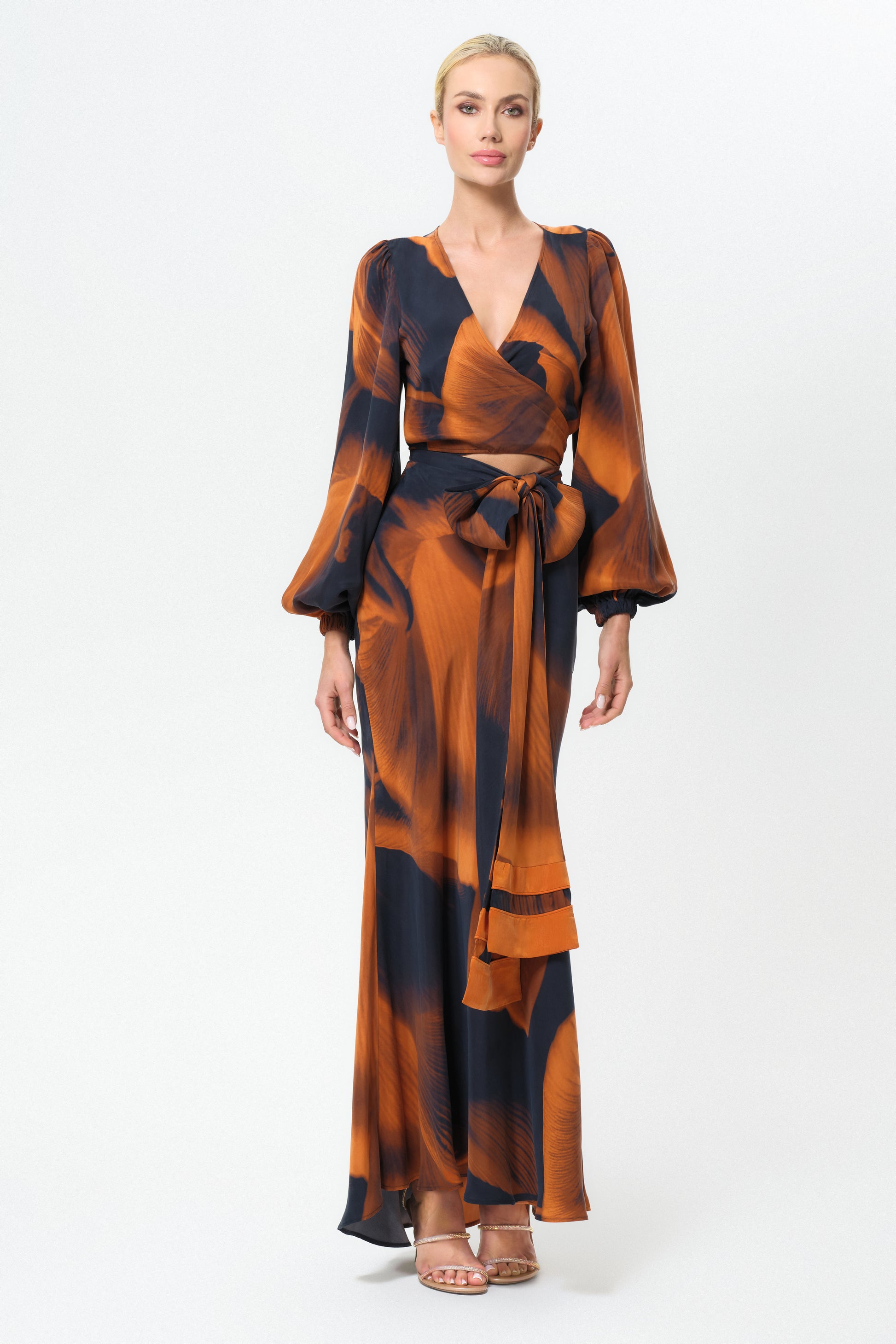 Loren Calypso Maia Wrap Top-niLuu