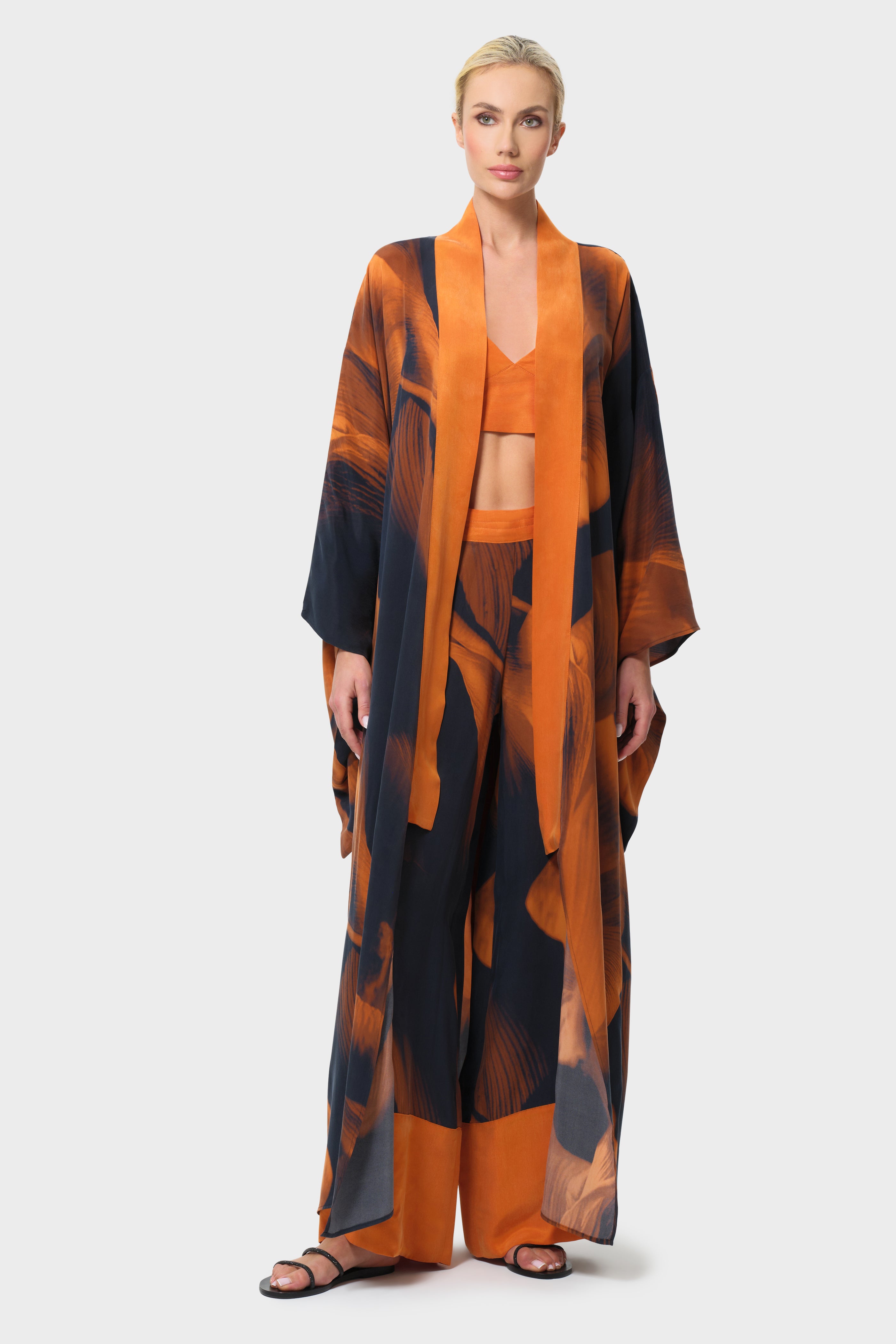 Loren Anya Oriental Kimono | Vegan Silk | Calypso by niLuu