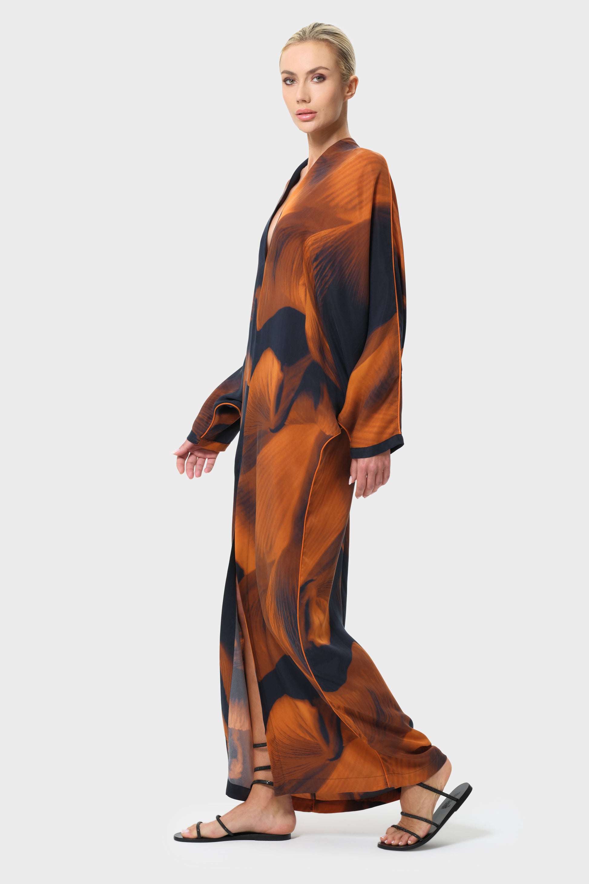 loren maxi dress Loren One Shoulder Dress | Vegan Silk