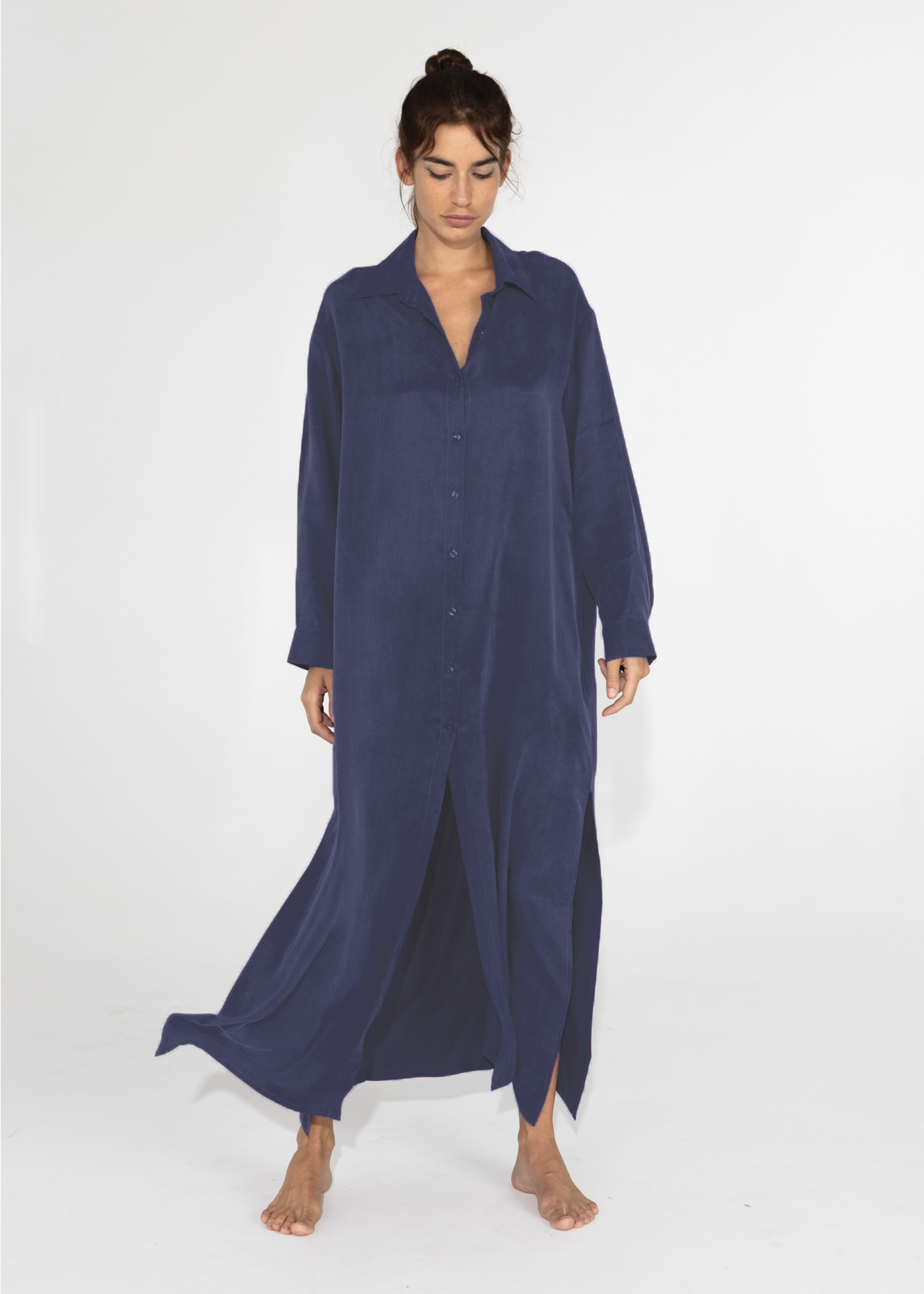 Midnight Blue Calypso Maxi Dress