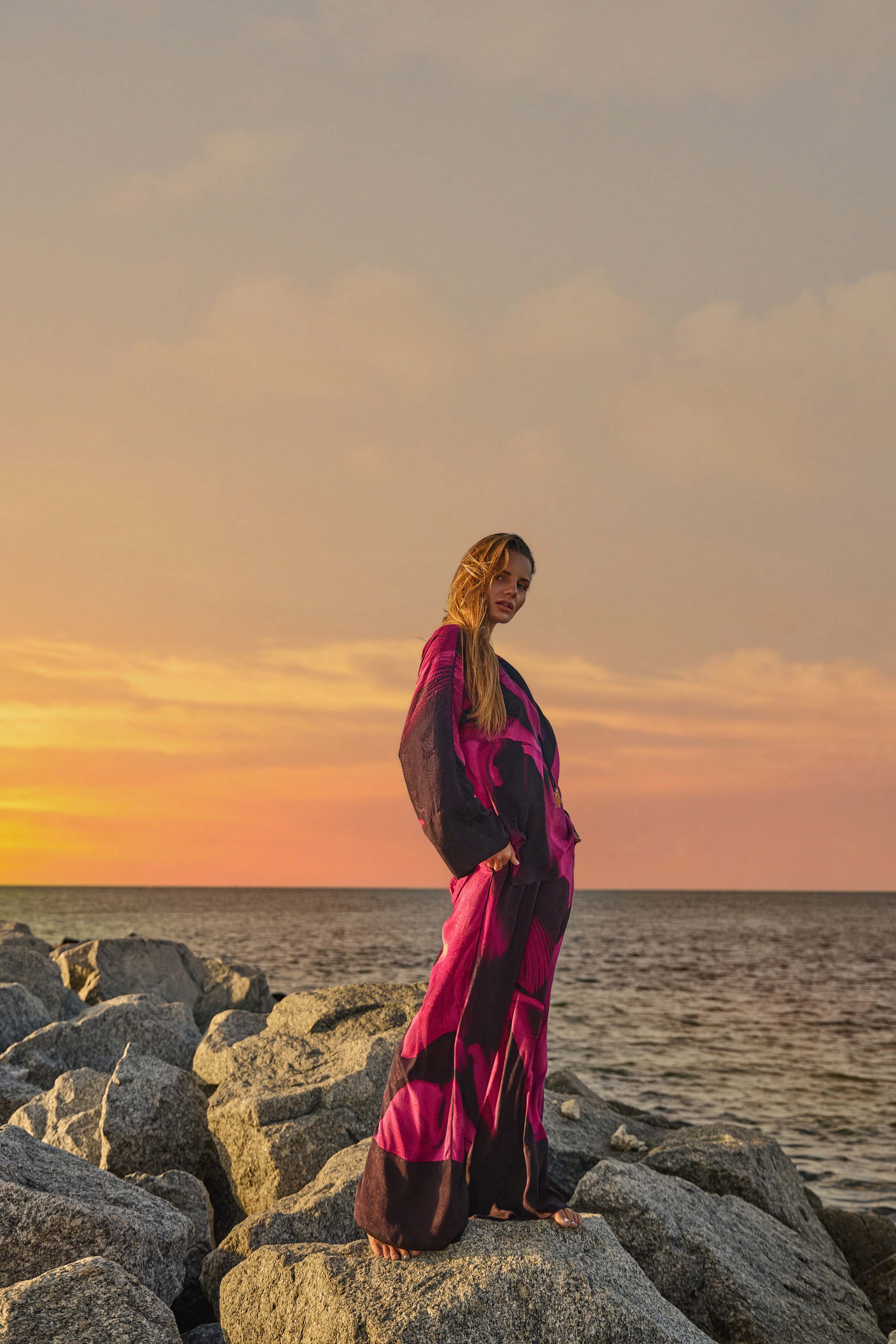 Sophia Tunic Top | Sustainable Vegan Silk | Calypso by niLuu