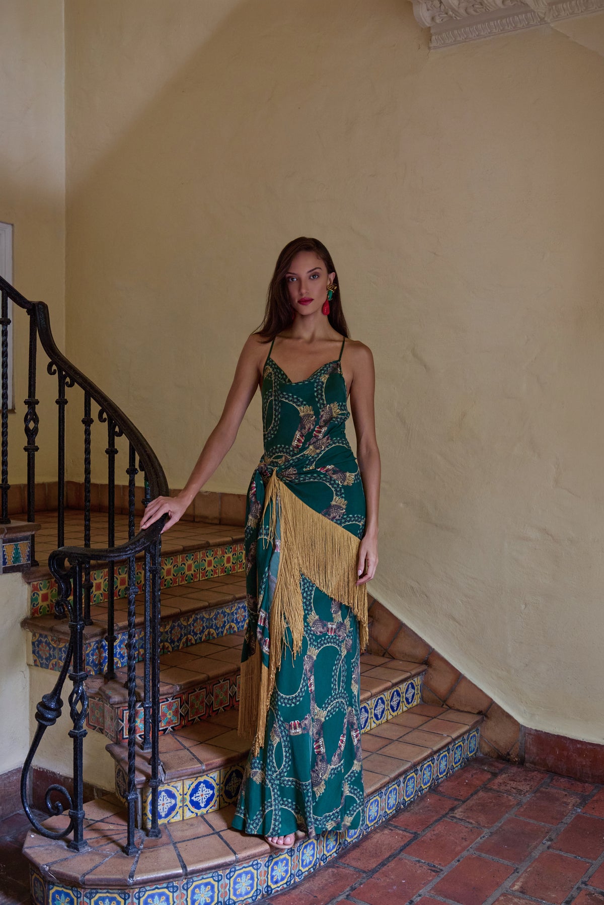 Lenny Eden Scarlet Slip Dress