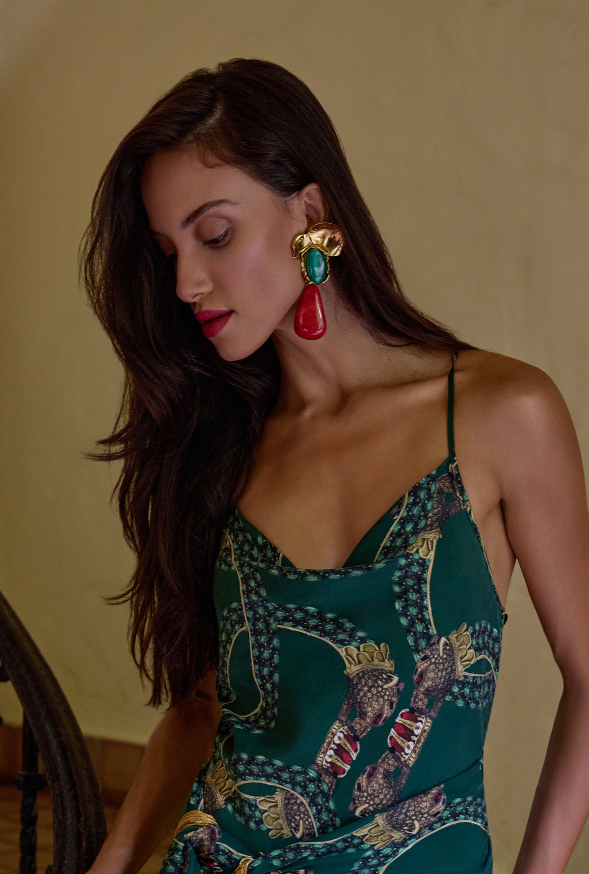 Lenny Eden Scarlet Slip Dress