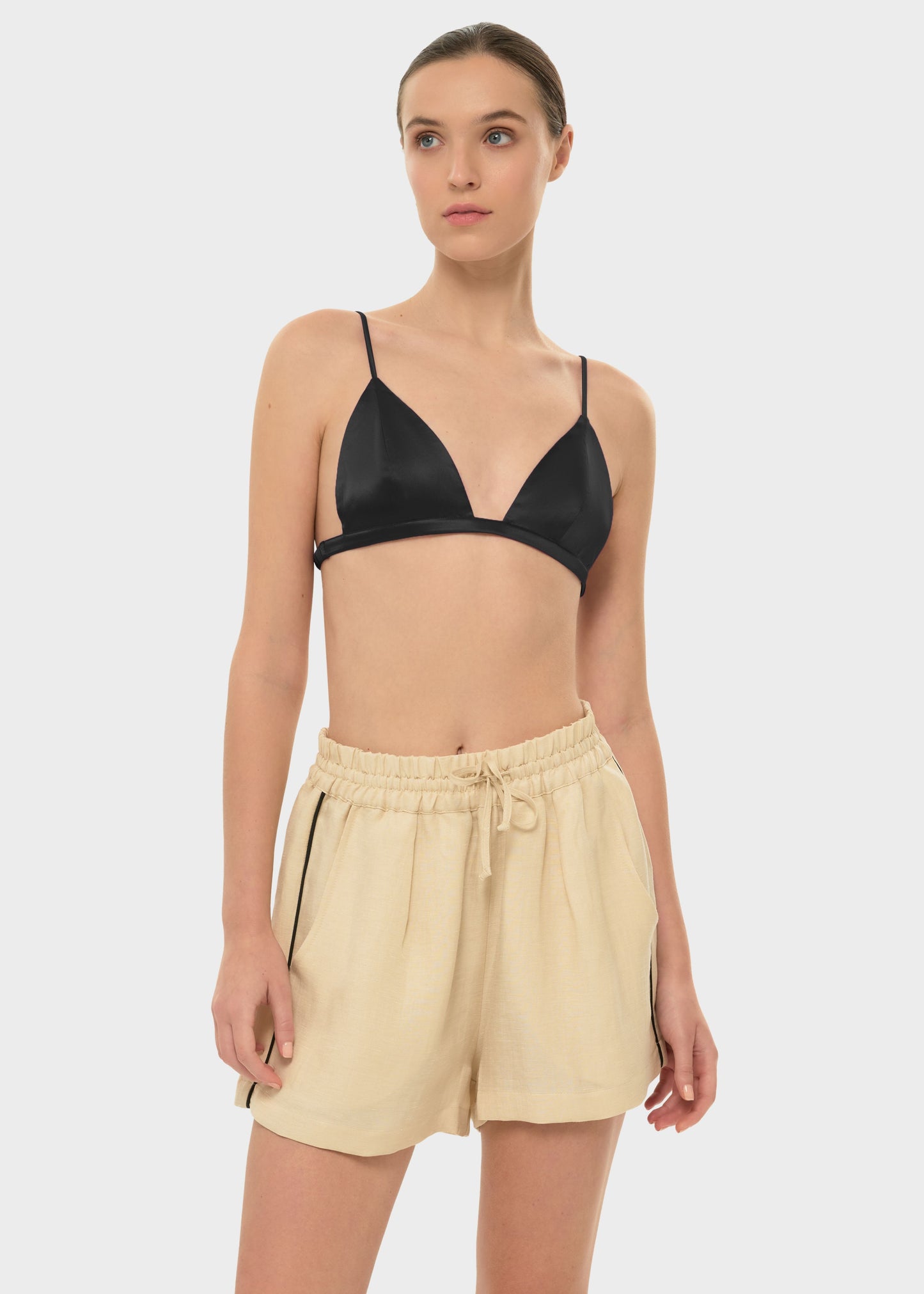 Creme AquaFlora Lounge Shorts-niLuu