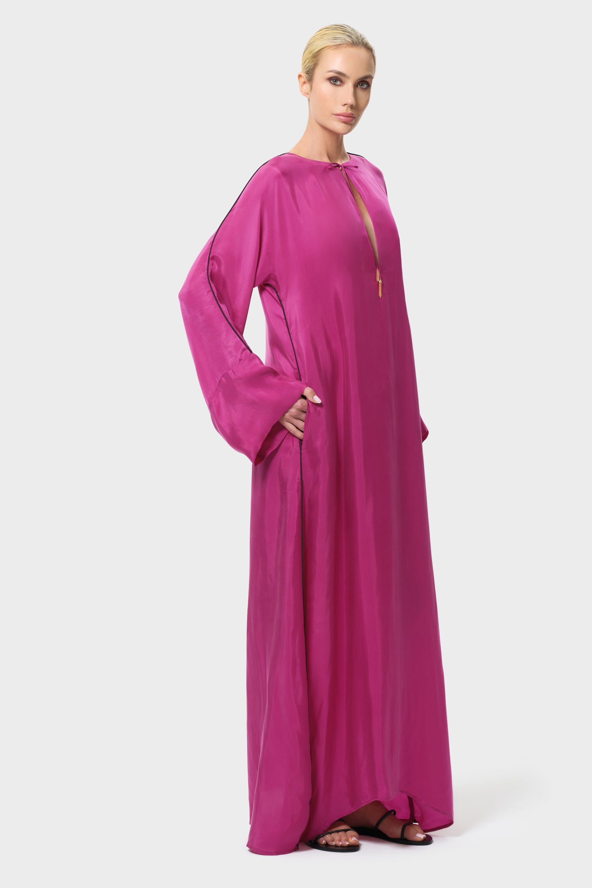 Begonvil Calypso Noor Kaftan Dress-niLuu