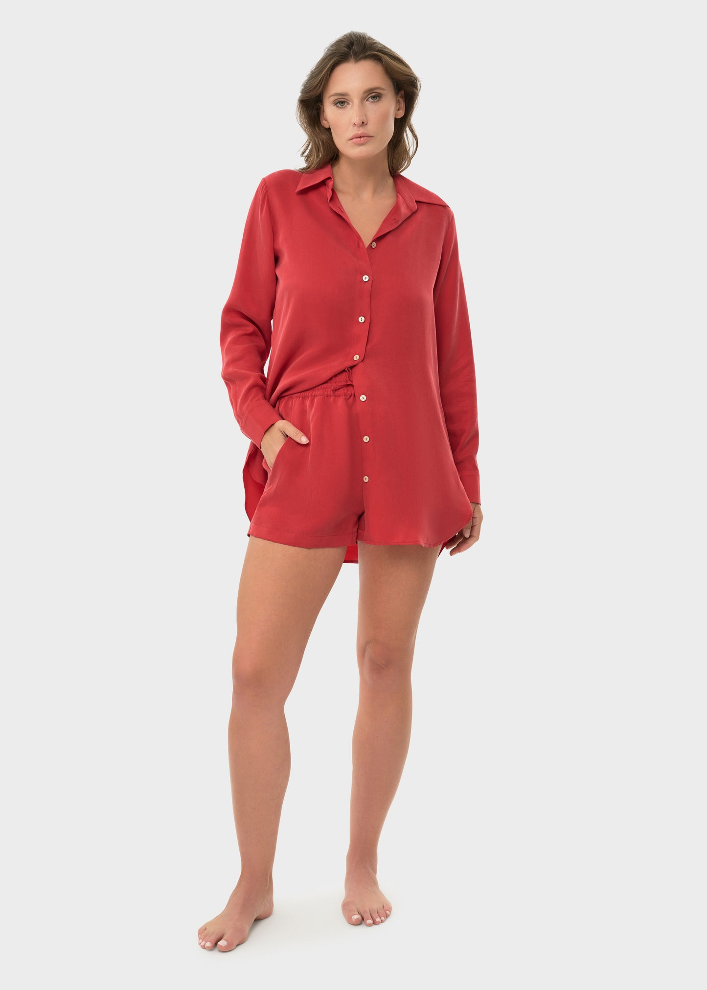 Rouge Mystique Button Down Shirt-niLuu