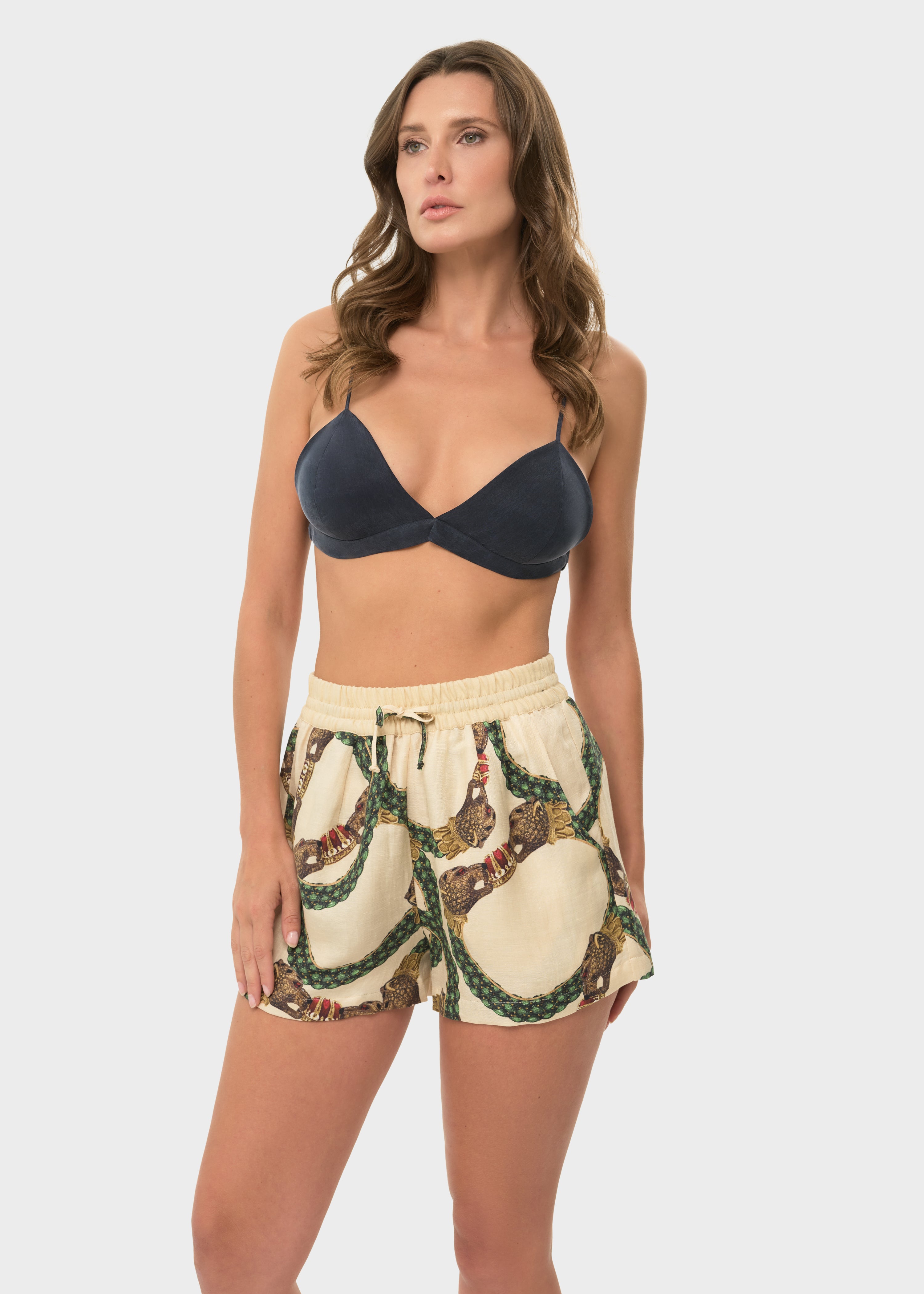 Celine Mystique Lounge Shorts-niLuu