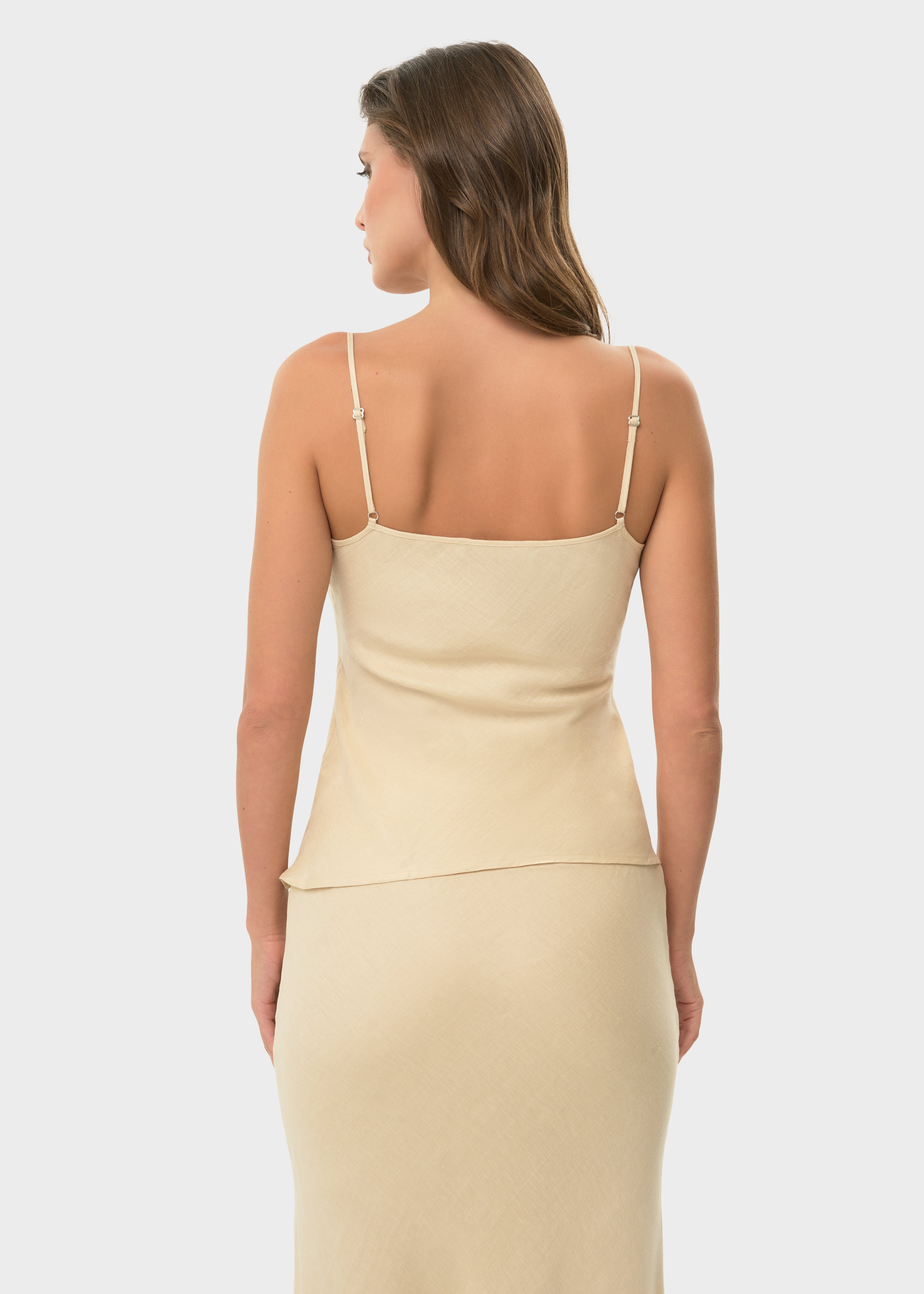 Mystique Cowl Cami Top Sustainable Vegan Silkwear NiLuu Mystique Cowl Cami Top Sustainable Vegan Silkwear NiLuu