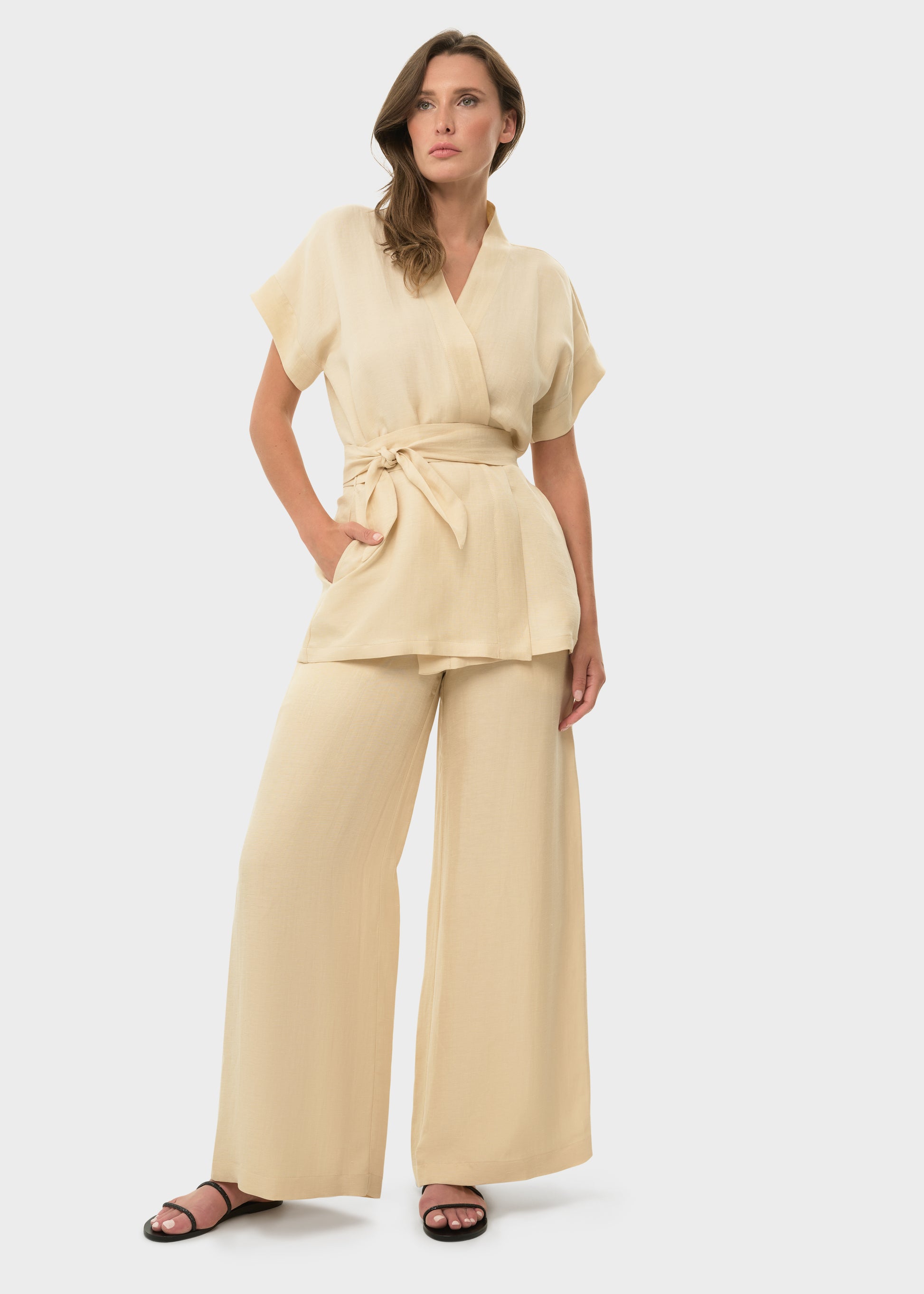 Creme Mystique Lounge Pants-niLuu