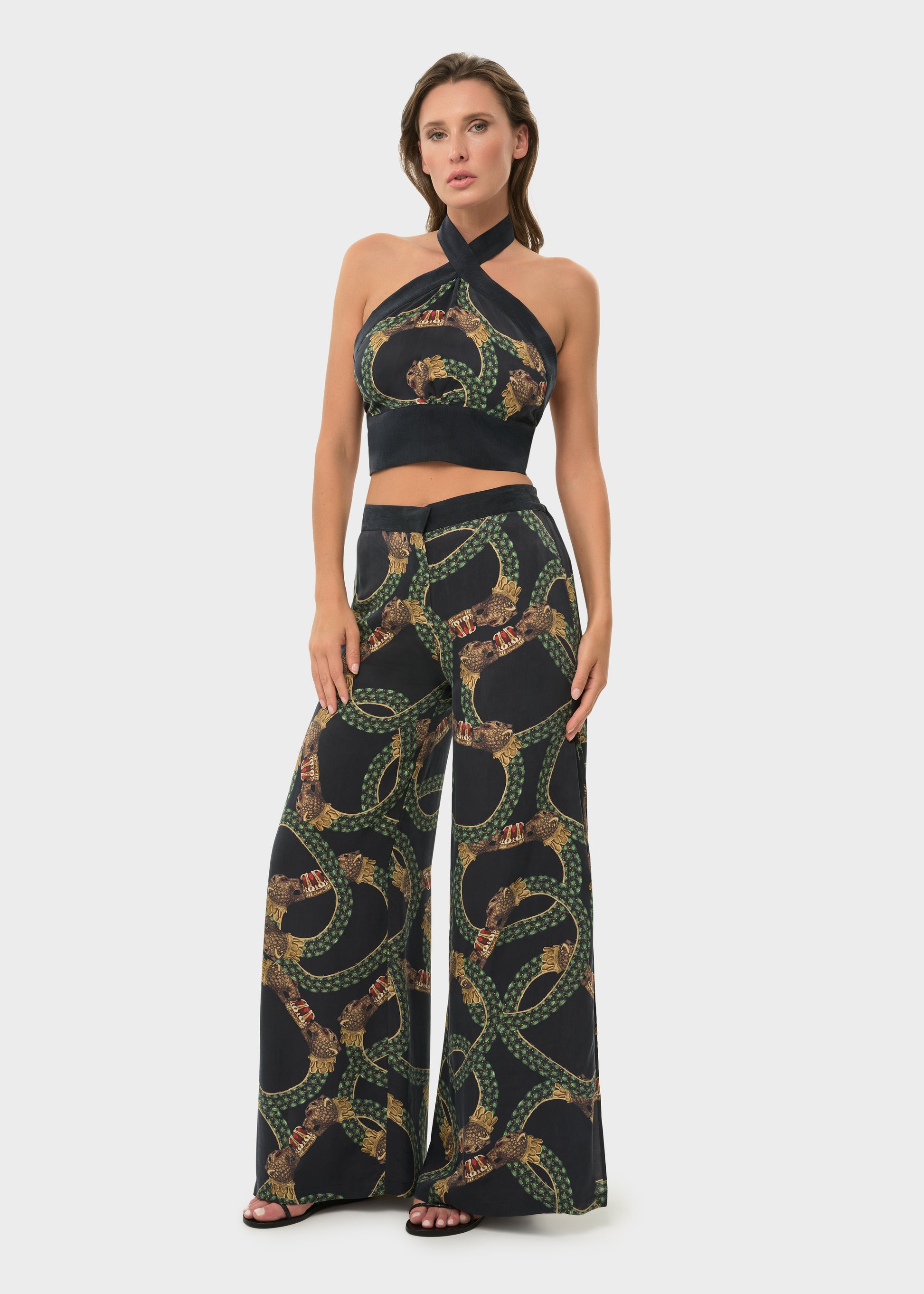 Dion Mystique Slit Pants-niLuu