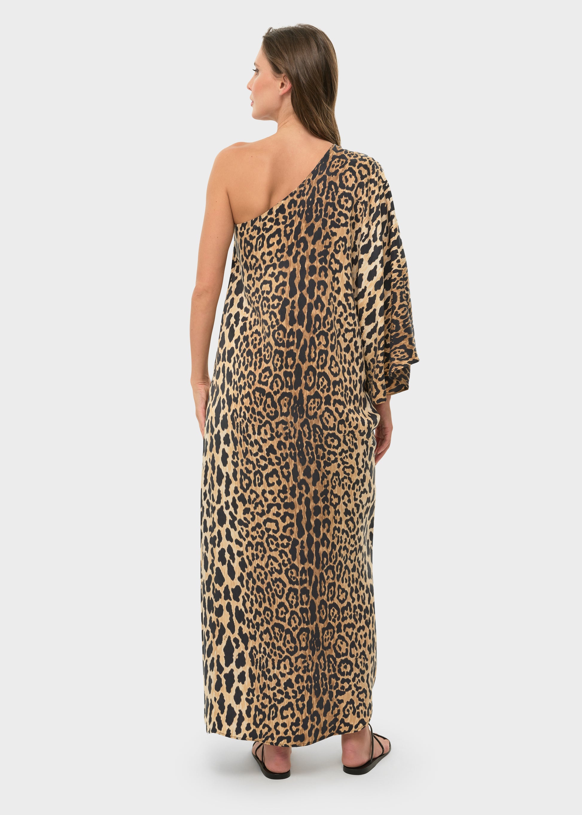 Leo Mystique One Shoulder Maxi Dress-niLuu