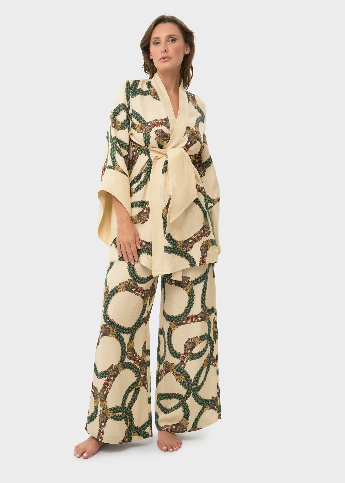 Celine Amara Mini Kimono Robe-niLuu