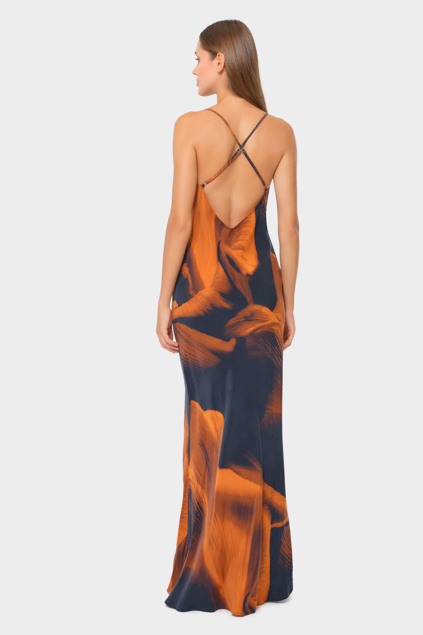 Loren Calypso Scarlet Slip Dress-niLuu