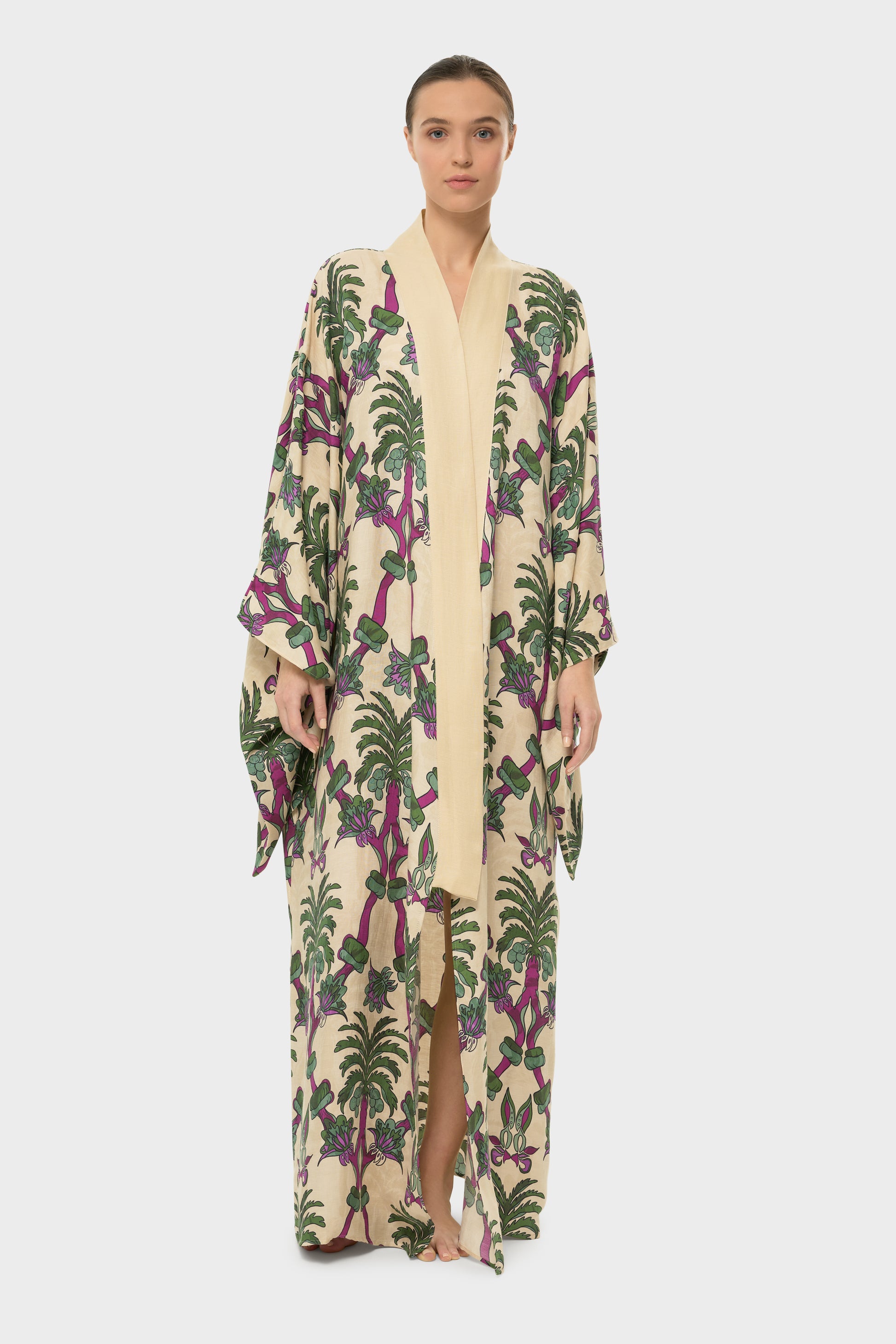 Palmera AquaFlora Anya Oriental Kimono-niLuu