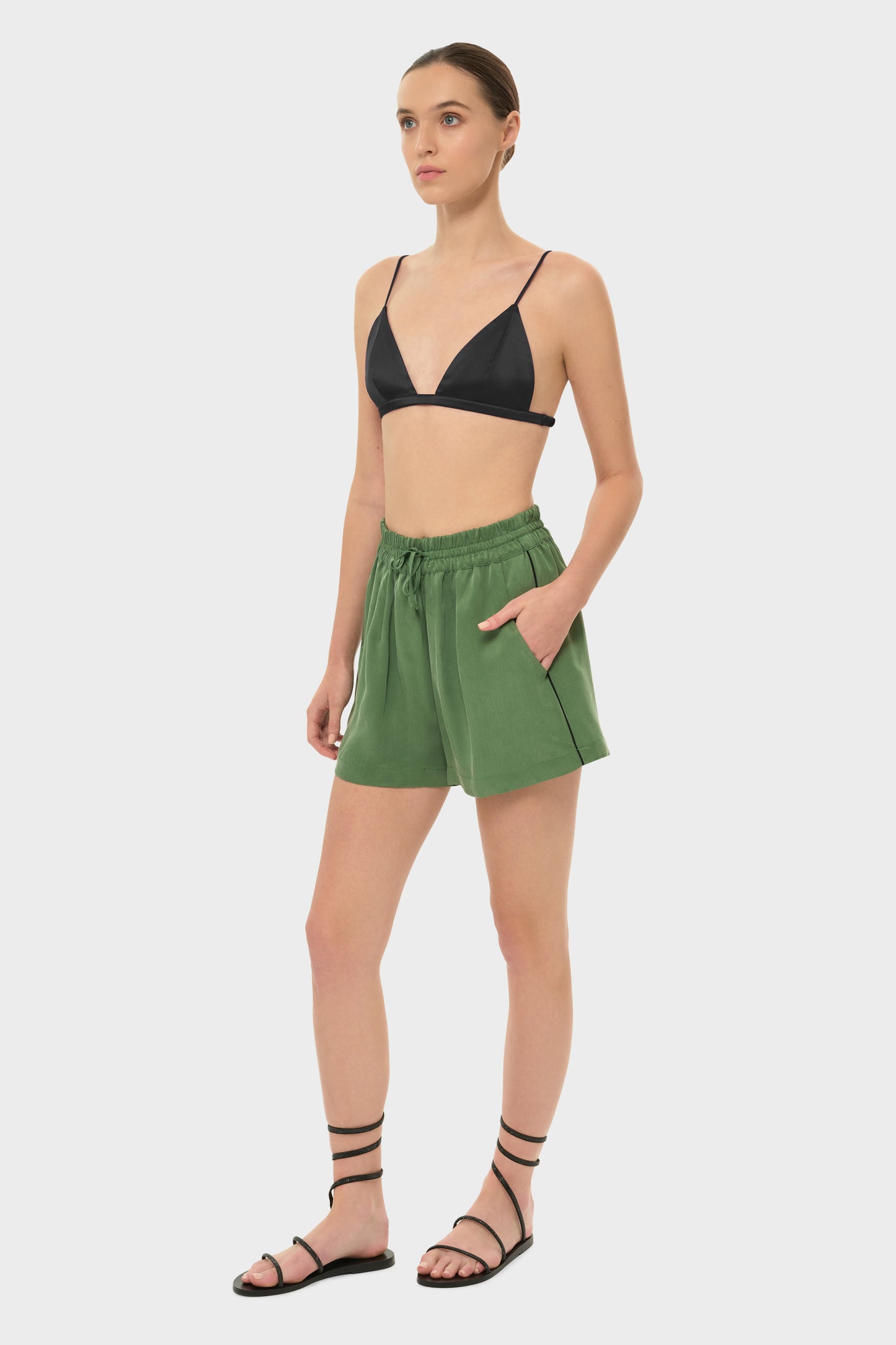 Moss AquaFlora Lounge Shorts-niLuu