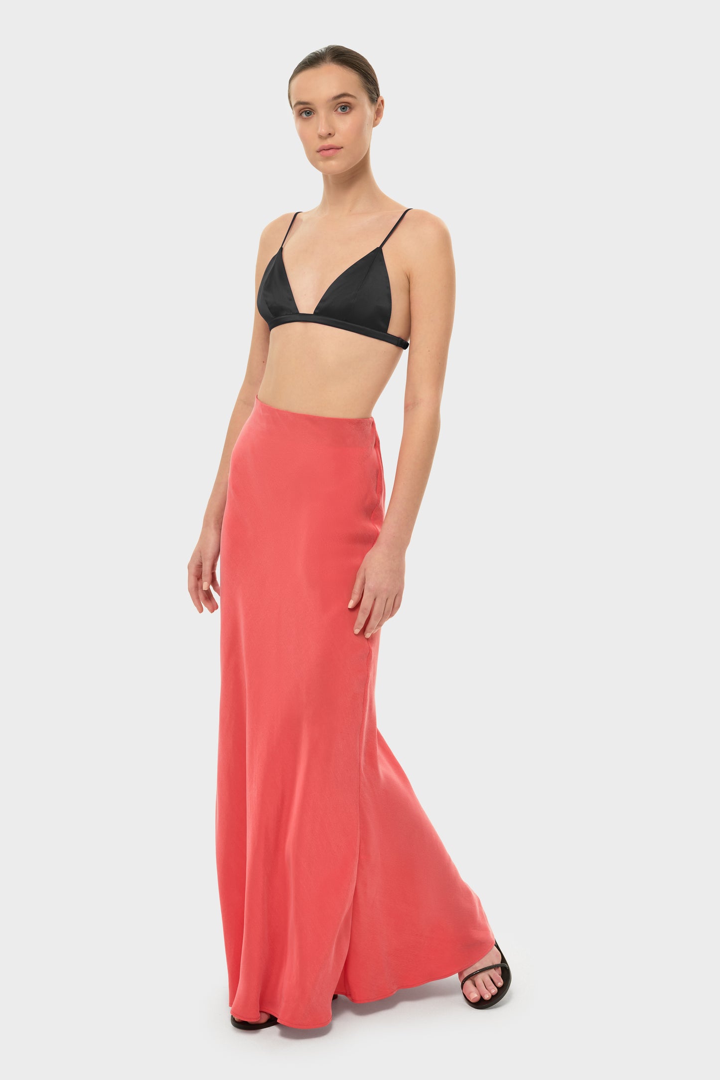 Coral AquaFlora Lucy Slip Skirt-niLuu