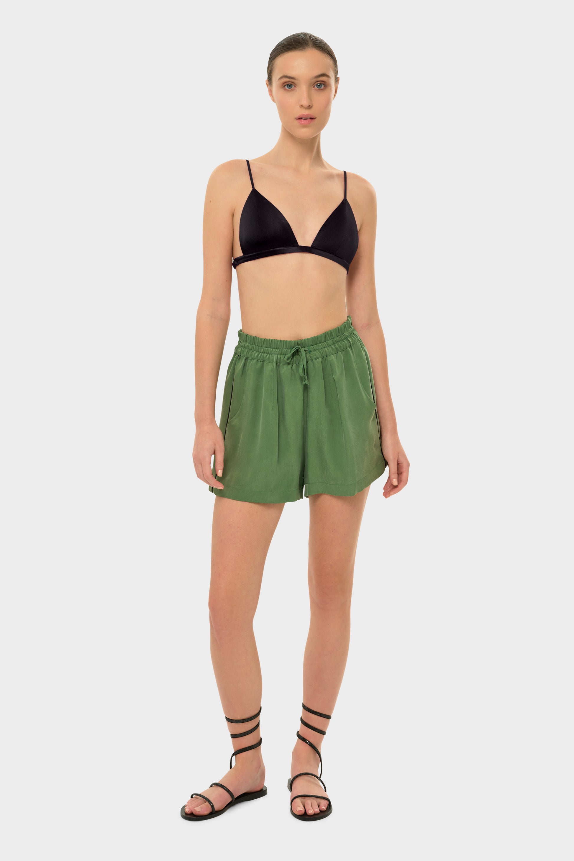 Moss AquaFlora Lounge Shorts-niLuu