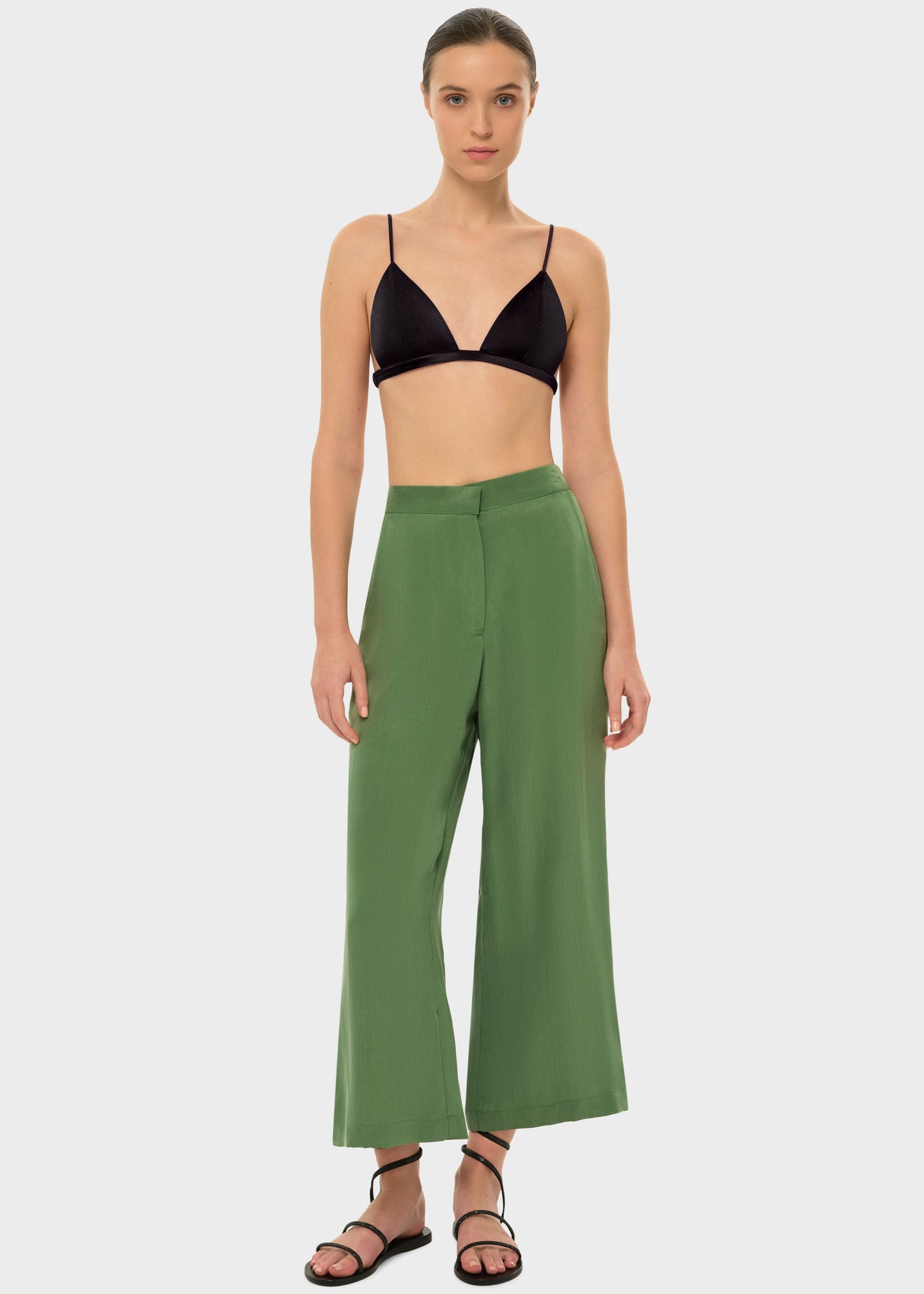 Moss AquaFlora Cropped Trousers