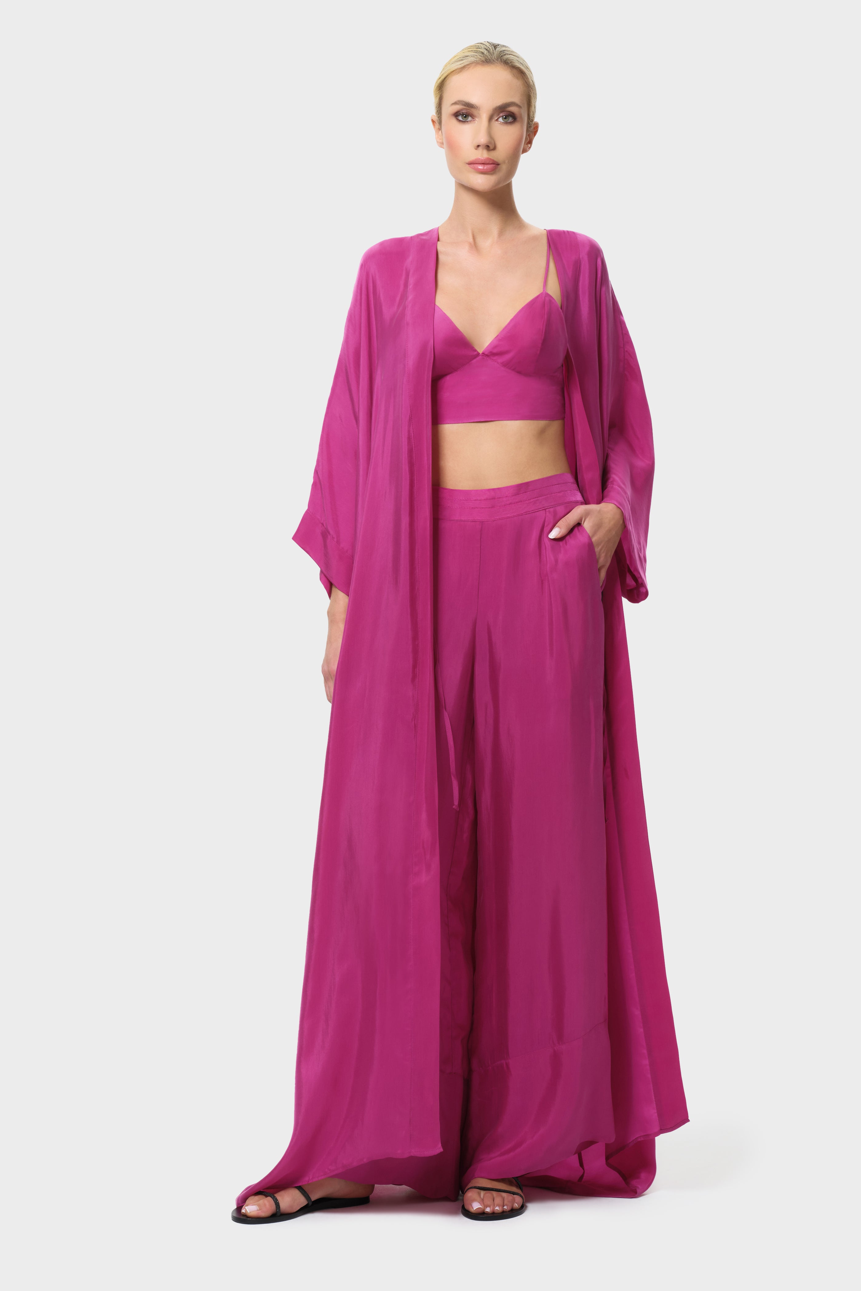 Begonvil Kaftan | Sustainable Vegan Silk | Calypso by niLuu