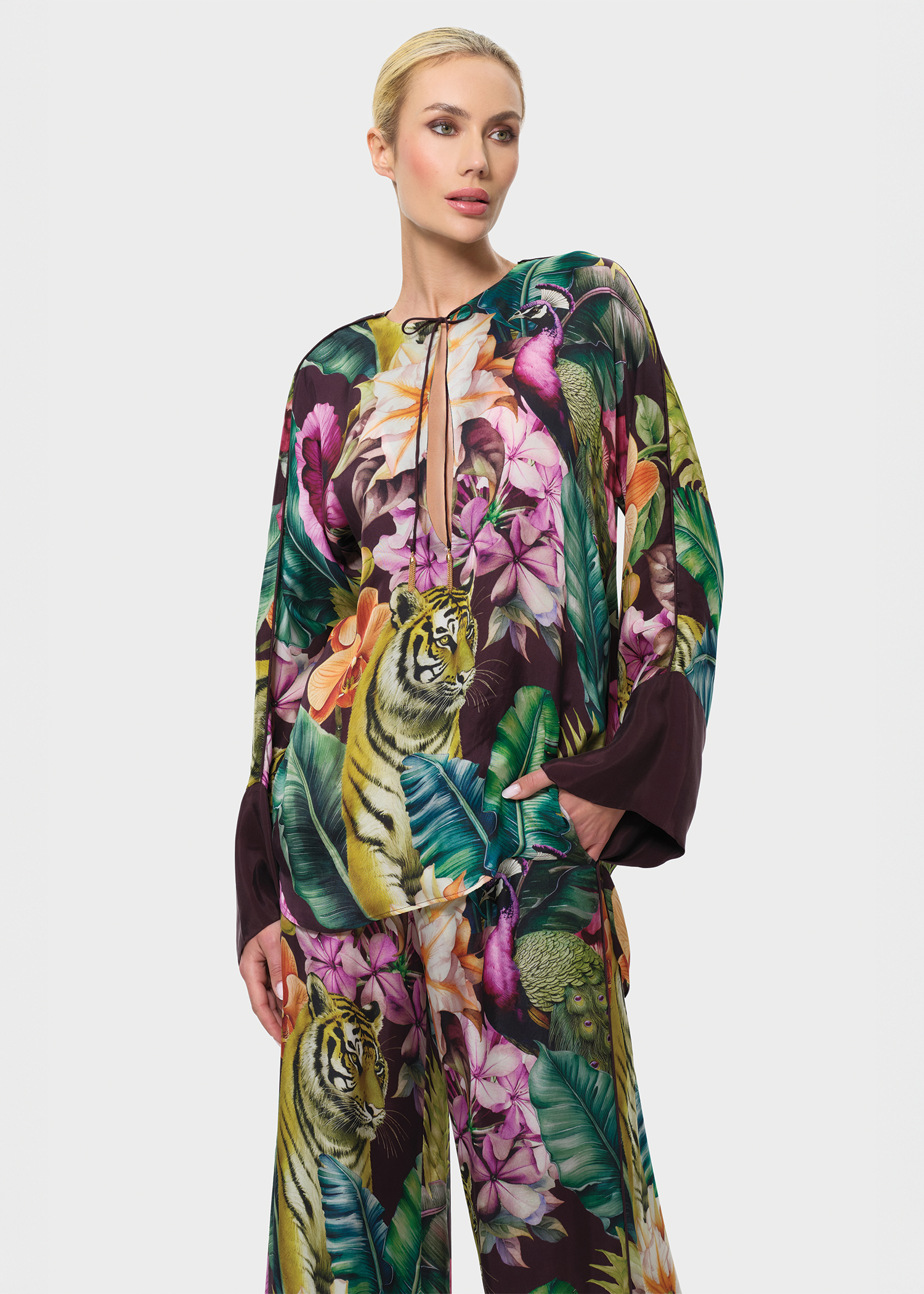 Farrah Calypso Tunic Top-niLuu