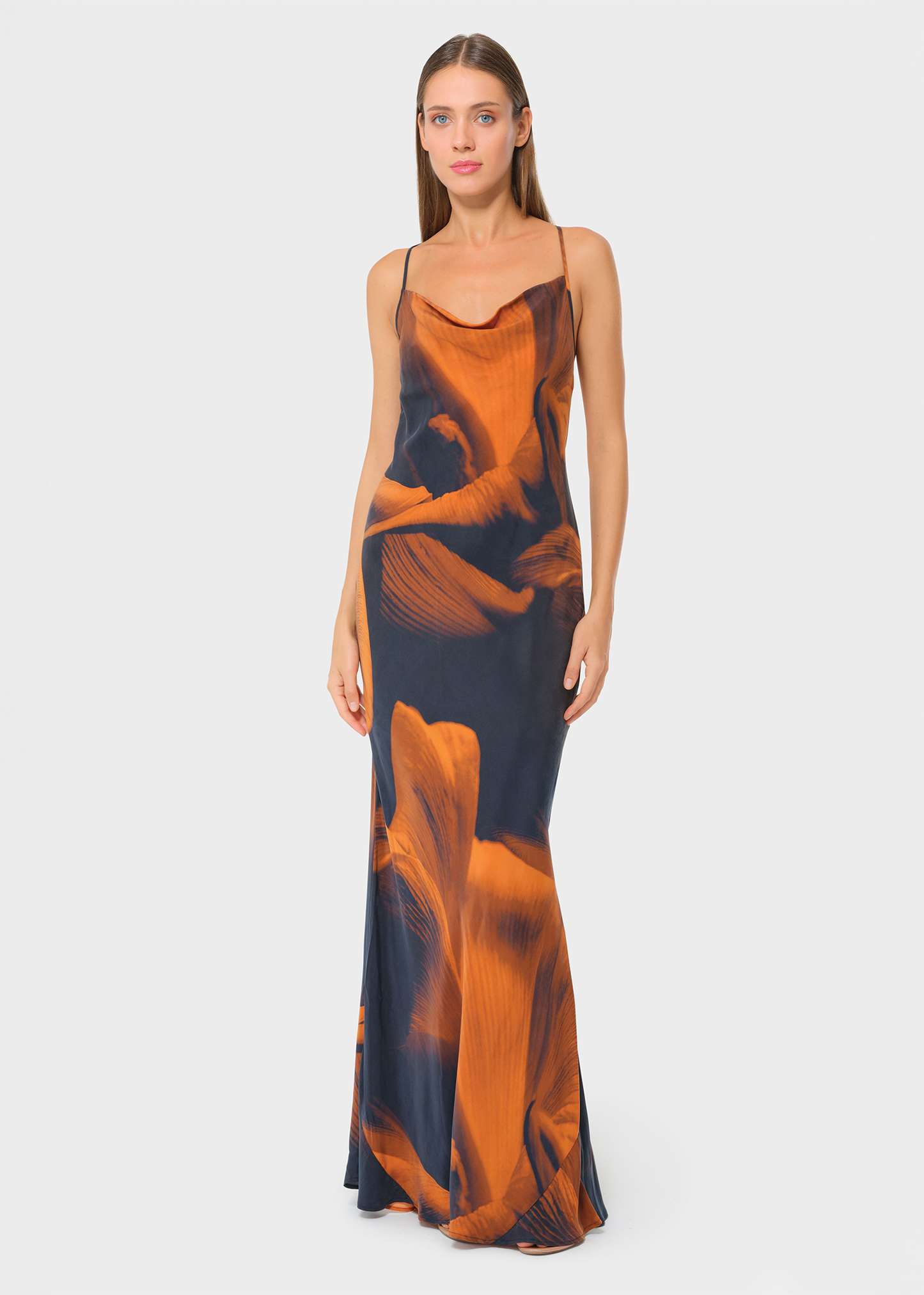 Loren Calypso Scarlet Slip Dress