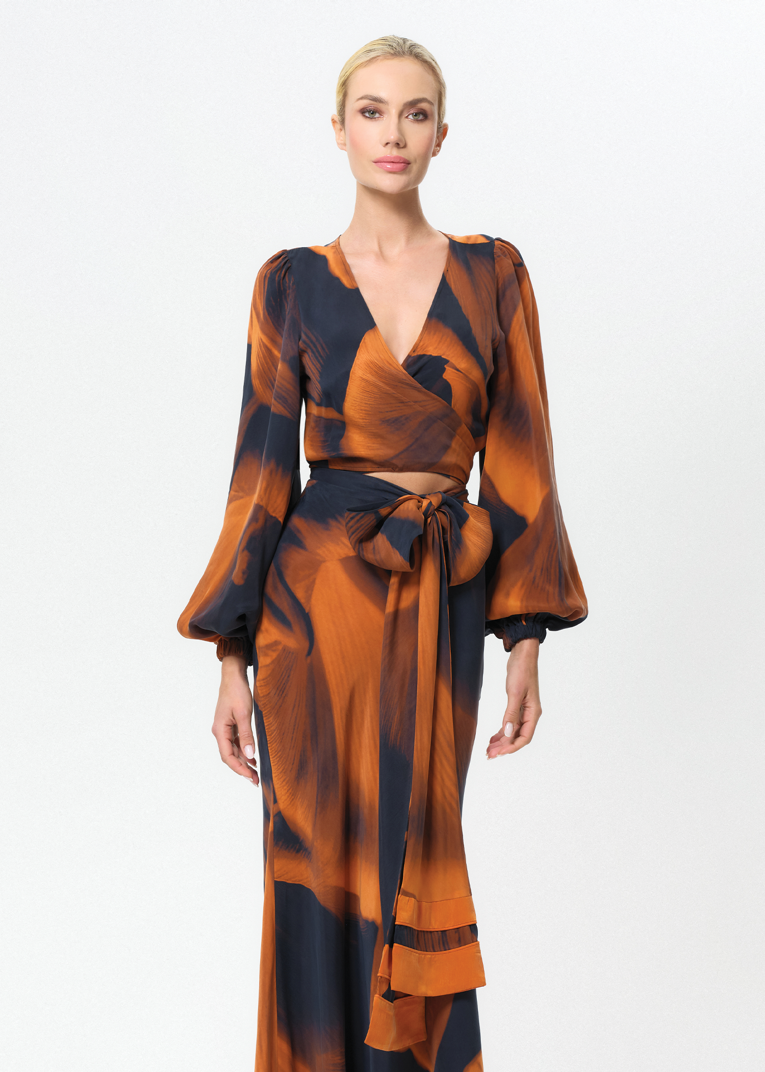 Loren Calypso Maia Wrap Top-niLuu